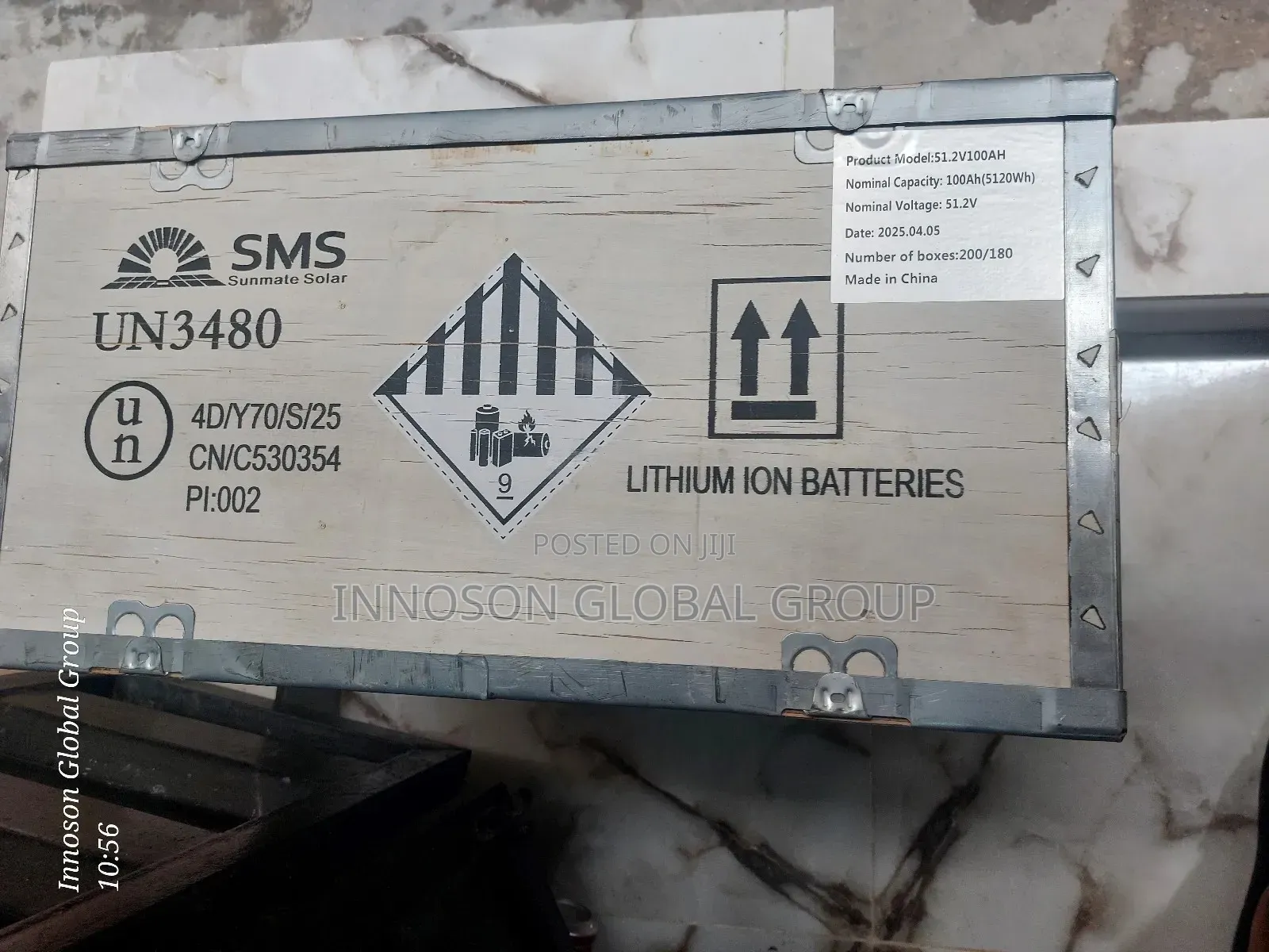 5kwh 51.2v Sms Lithium Battery
