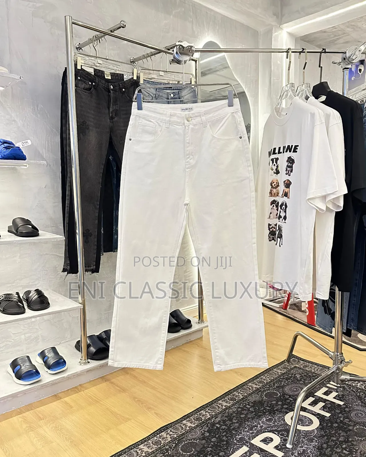 Classic Men's Luxury Designer Jeans  Balenciaga Well Branded