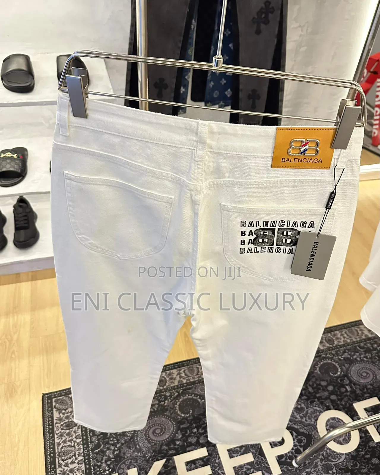 Classic Men's Luxury Designer Jeans  Balenciaga Well Branded