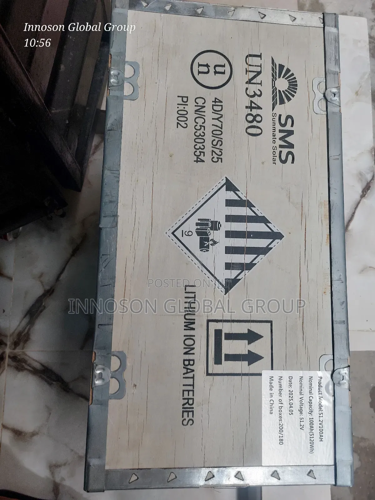 5kwh 48v Sms Lithium Battery