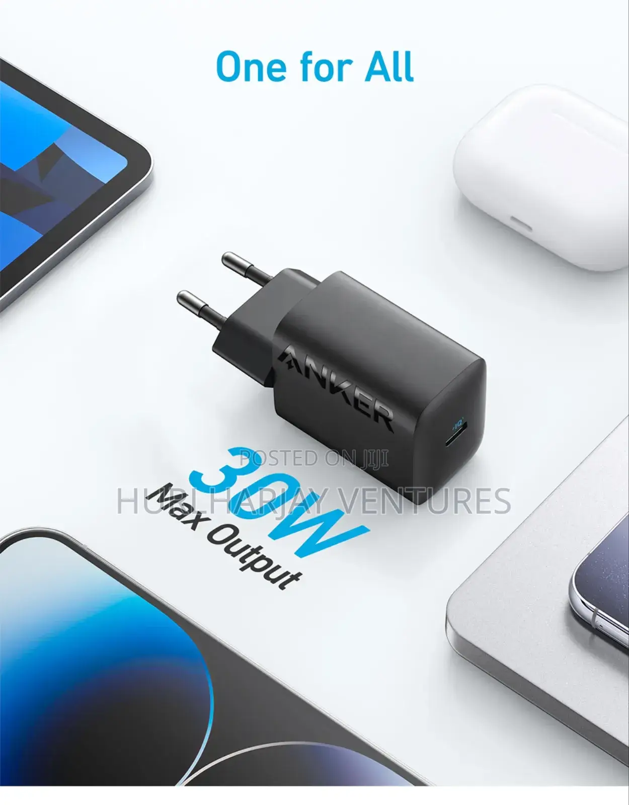 Anker 312 30w Gan Charger
