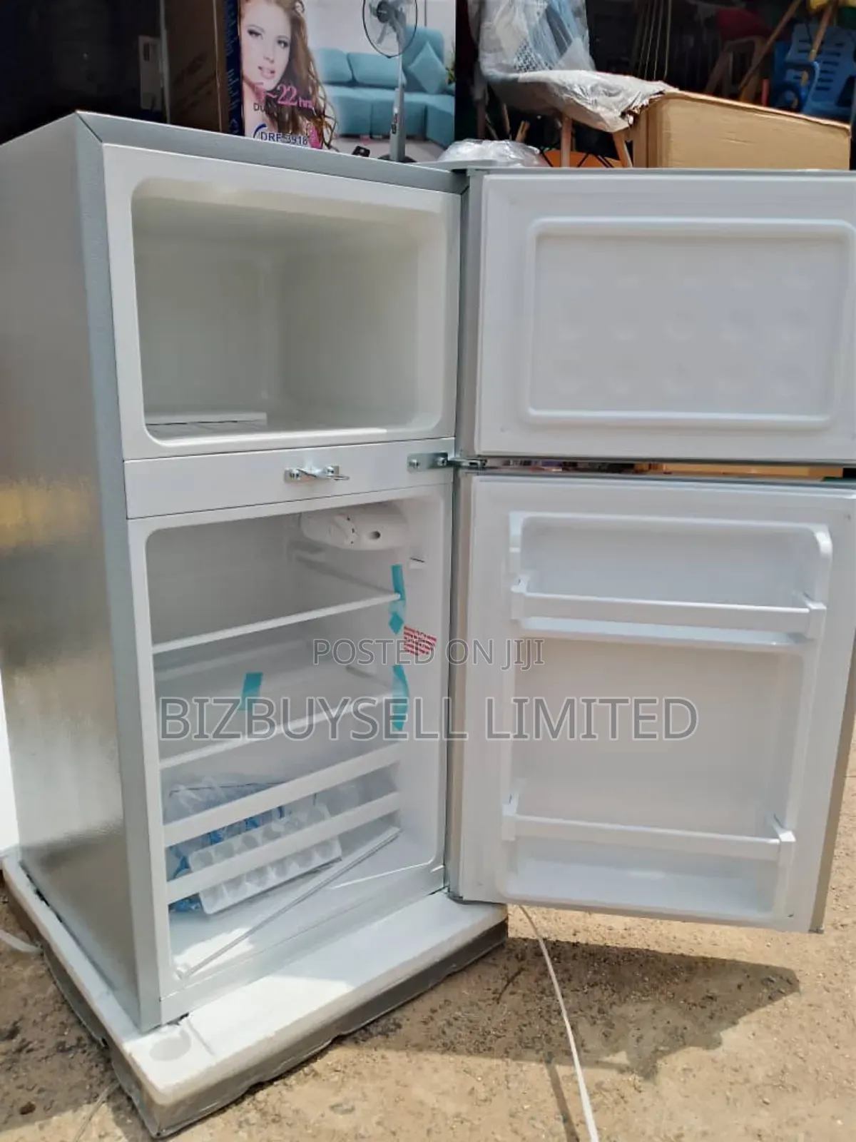 Double Door's Skyrun Refrigerator With Key Lock.