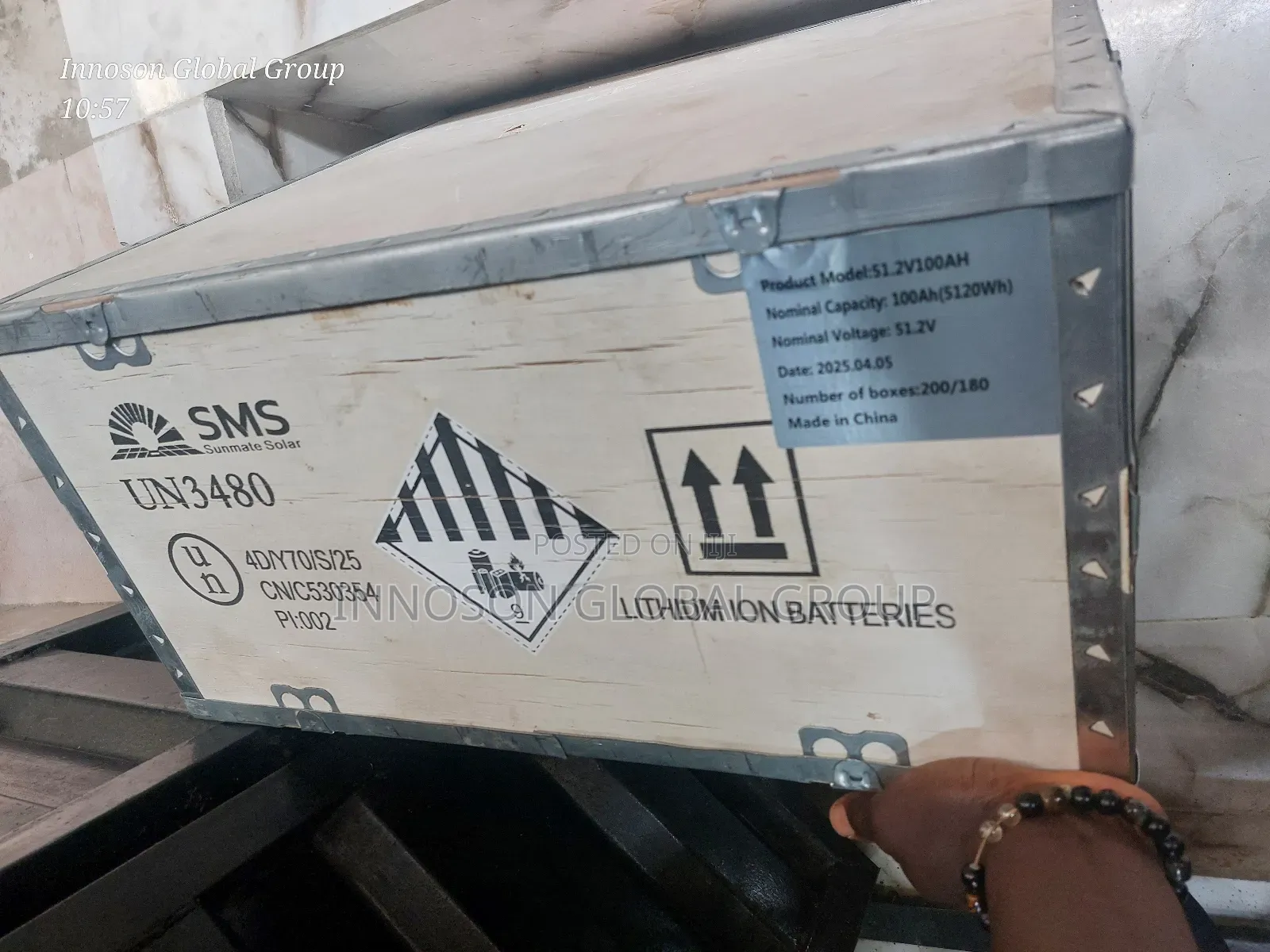 5kwh 48v Sms Lithium Battery