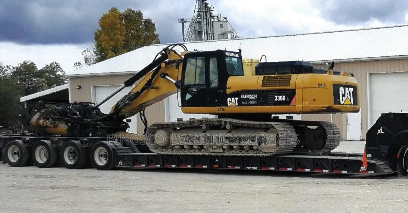 Heavy Equipment Lowbed Rentals in Port Harcourt in Nigeria