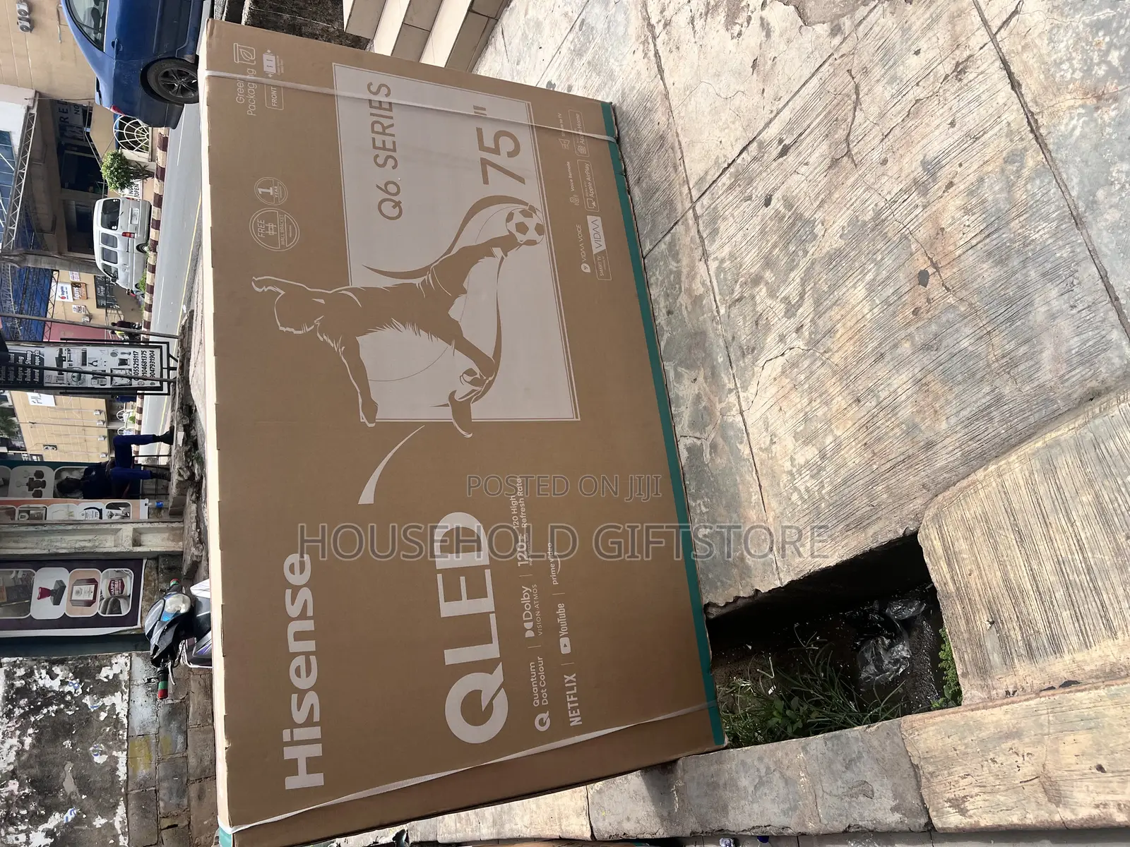 Hisense 75inches Qled Smart Tv