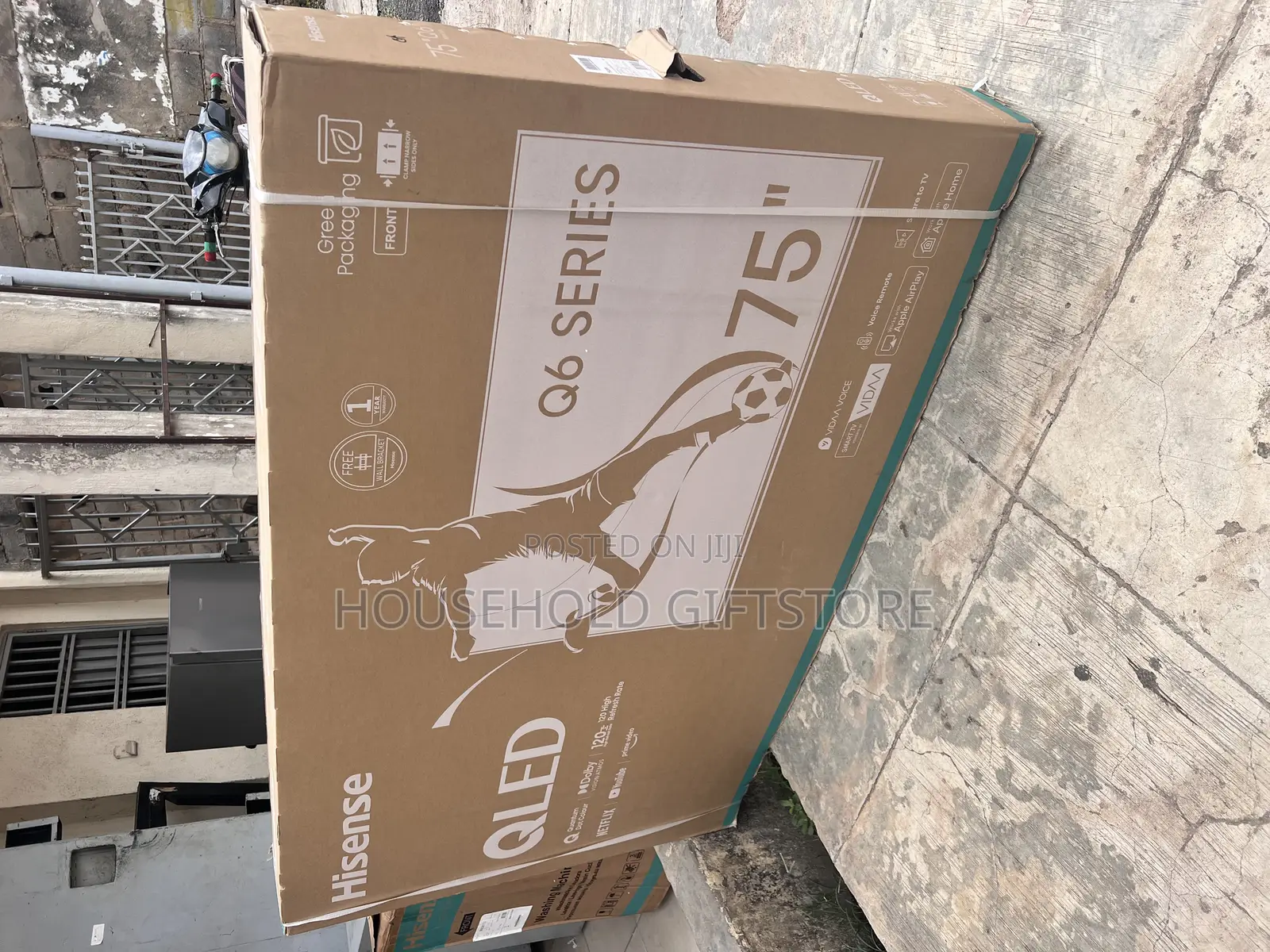 Hisense 75inches Qled Smart Tv