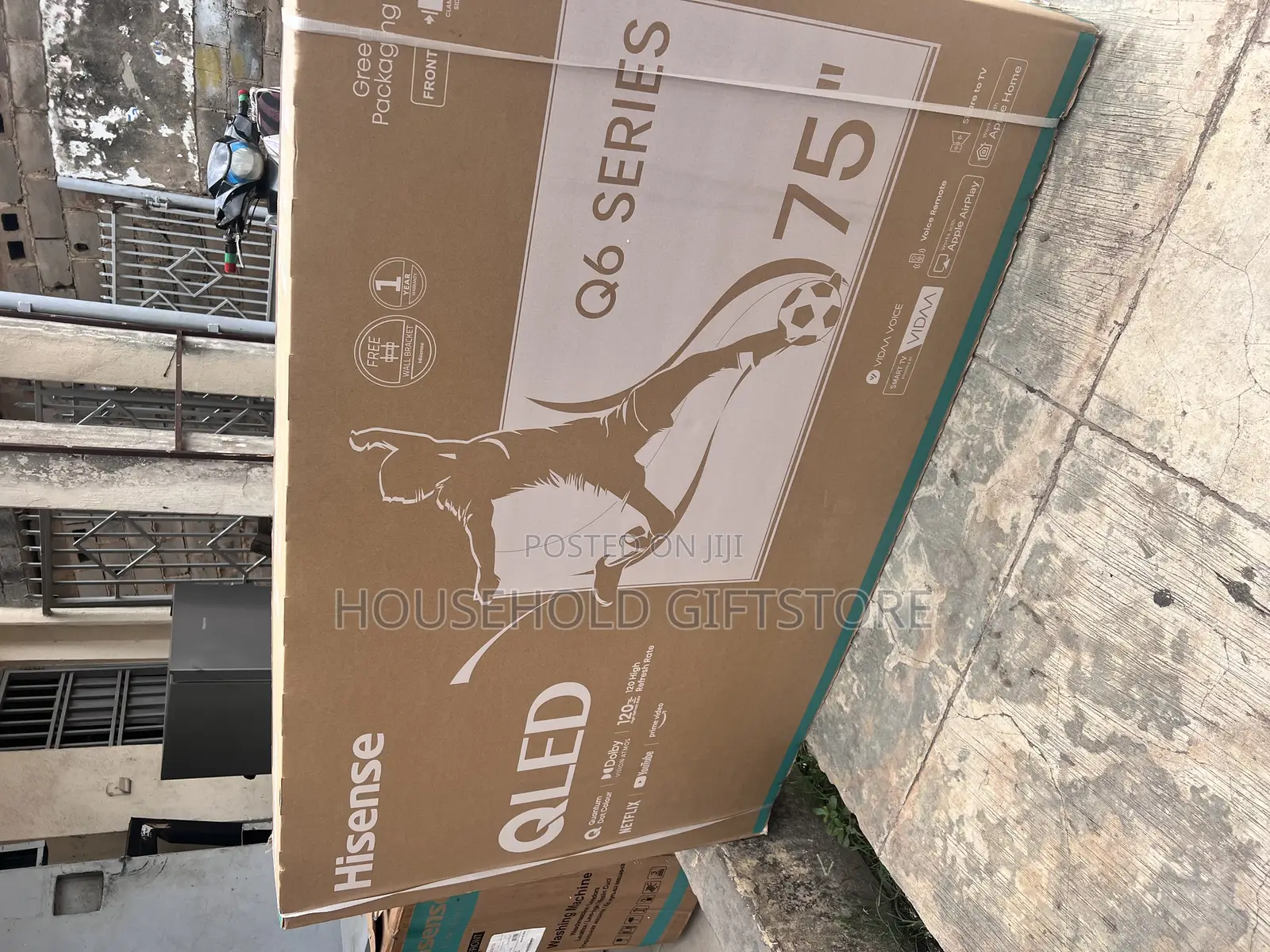 Hisense 75inches Qled Smart Tv