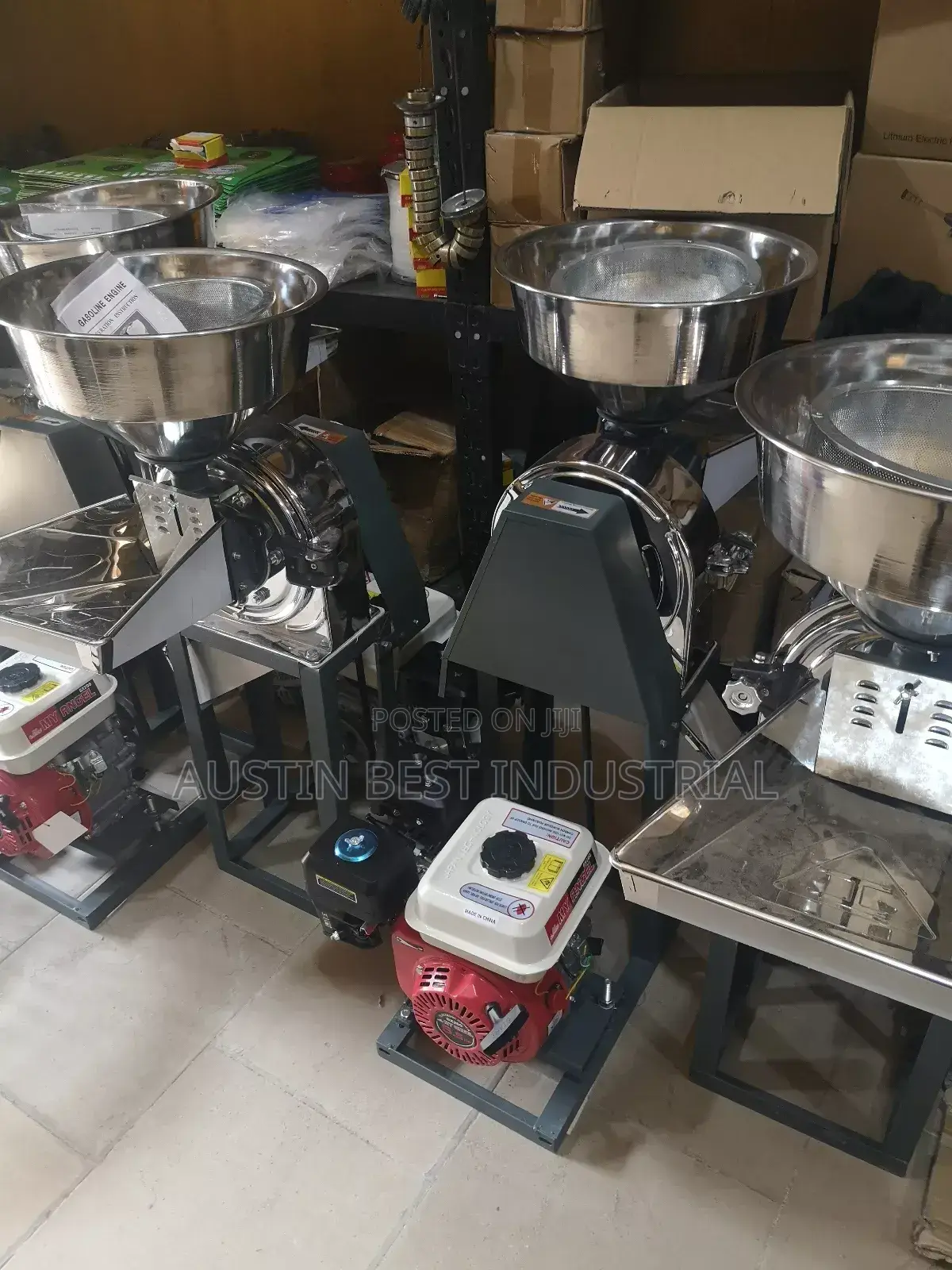 Stainless Steel Flour Grinding Machine