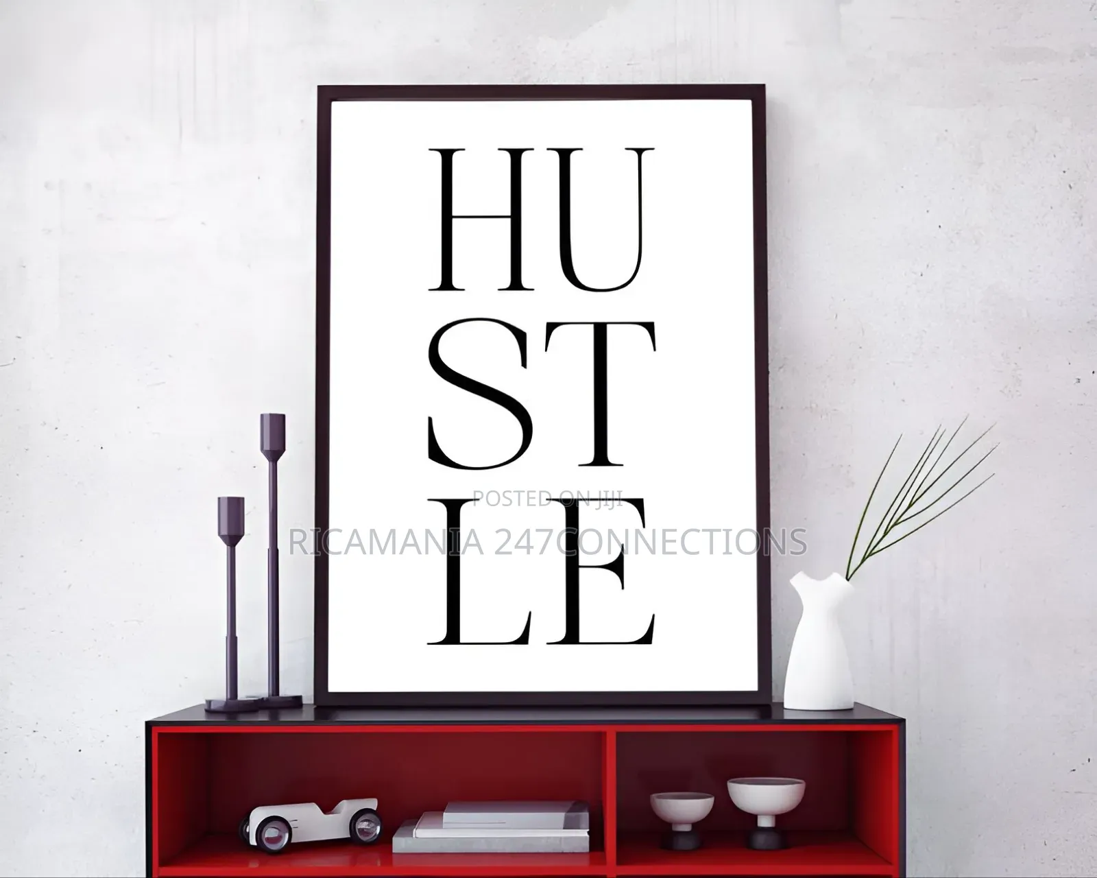 Hustle Motivation Frame