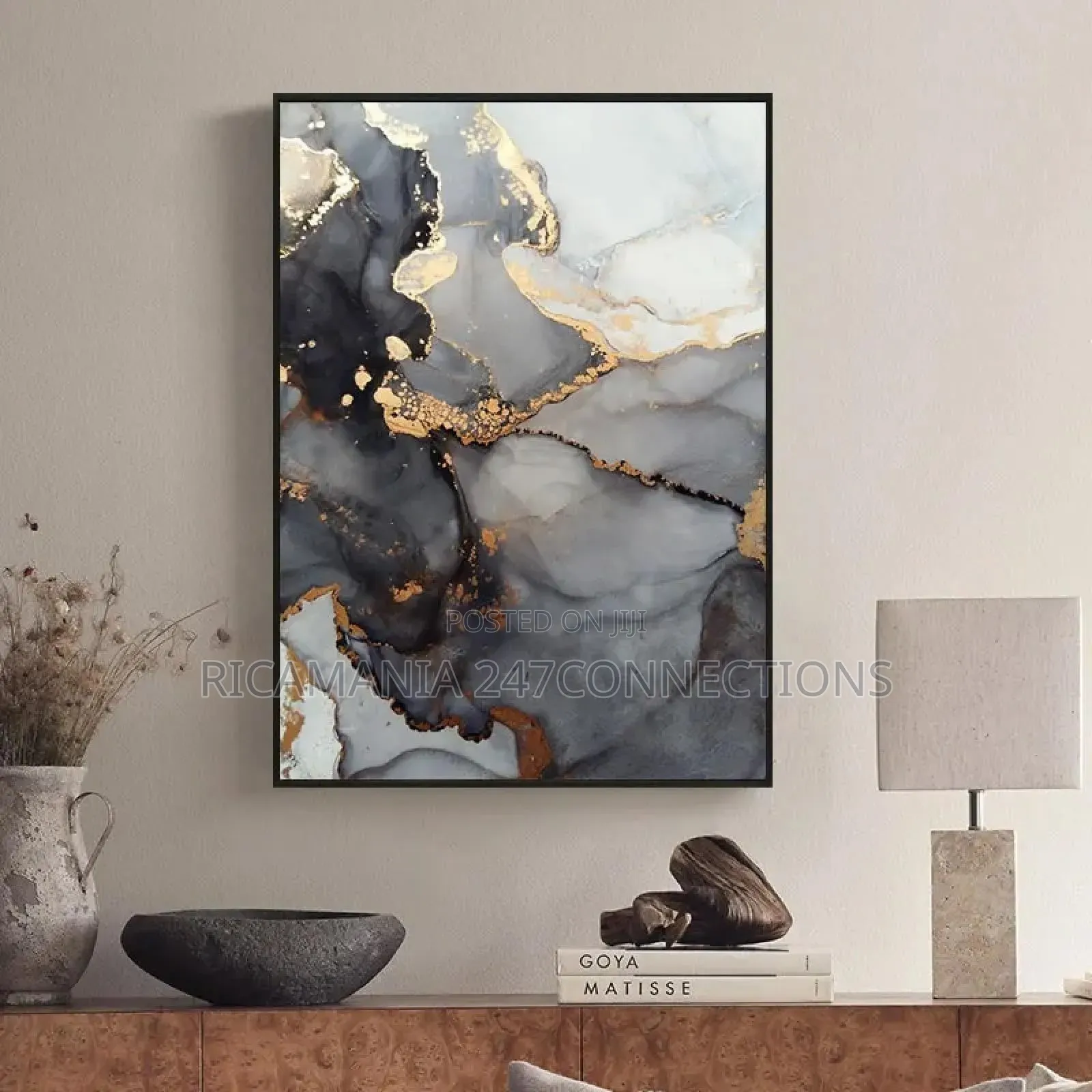 Abstract Nature Canvas Frame