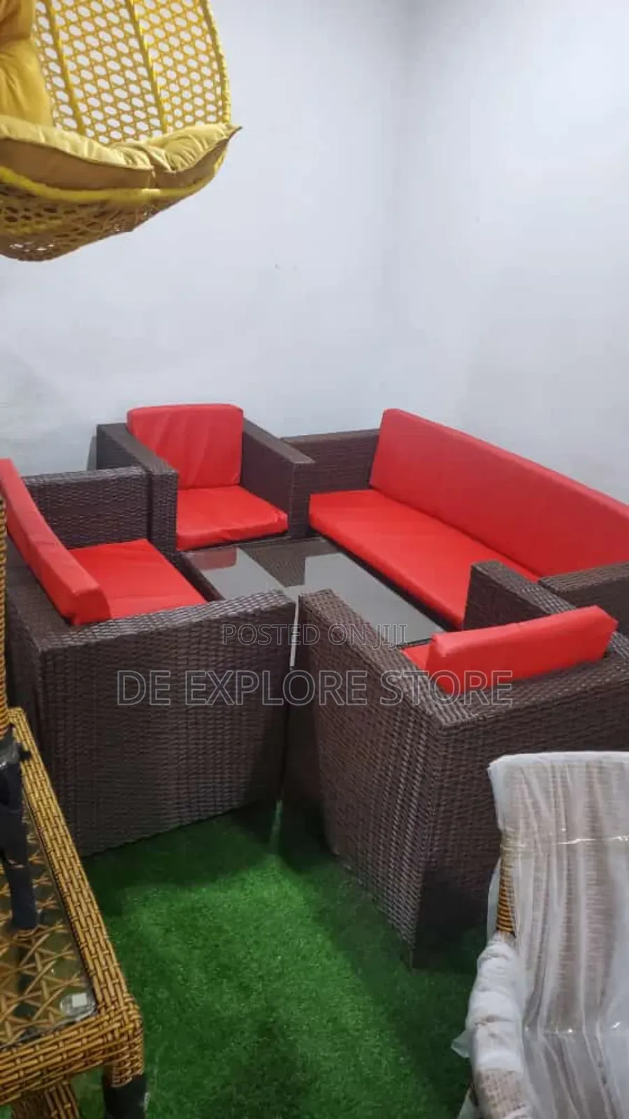 7 Seater Brown Color Chair