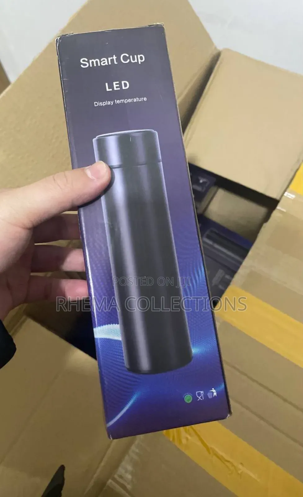 500ml Uv Temperature Water Flask