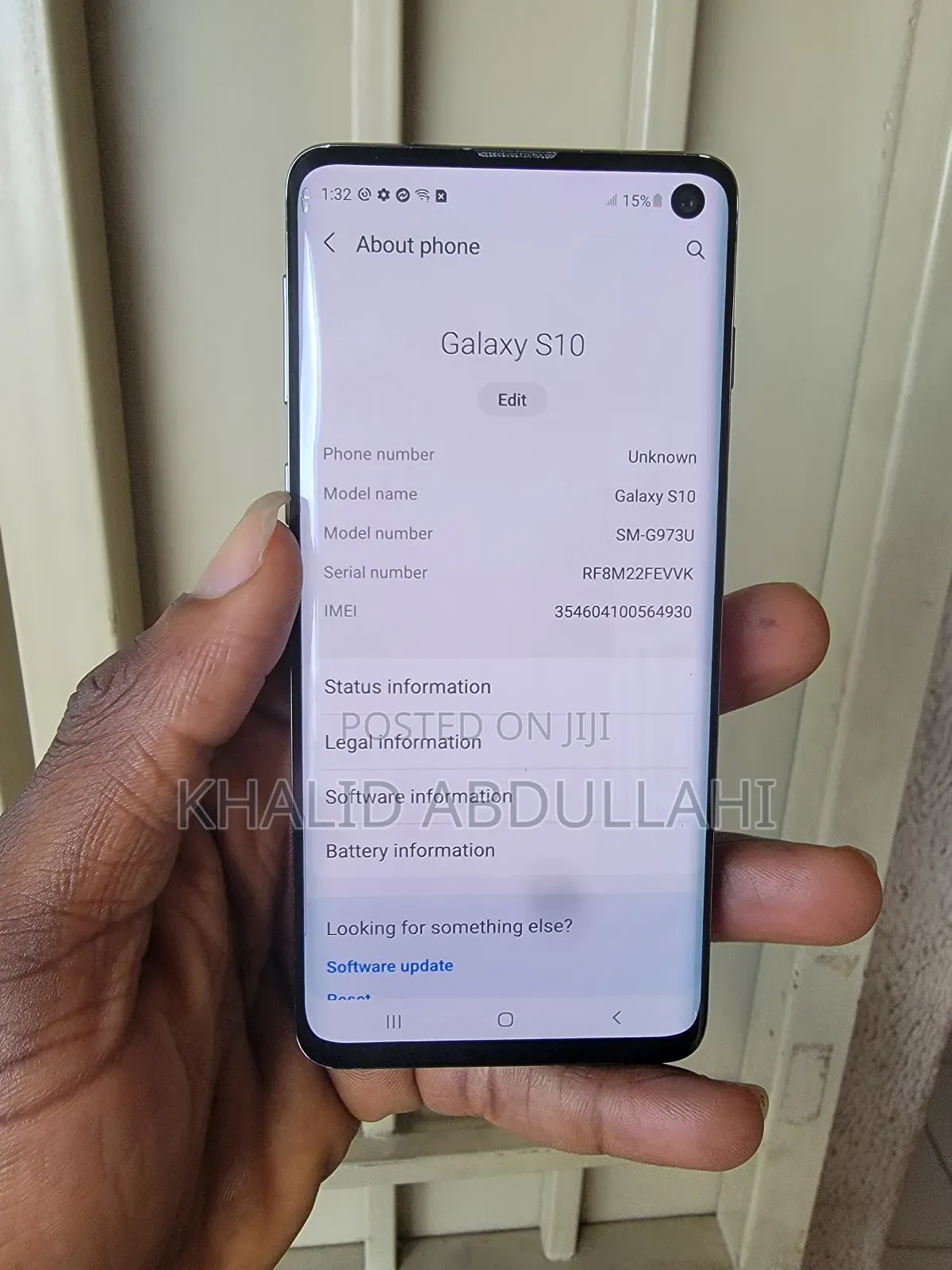 Samsung Galaxy S10 128 GB Black