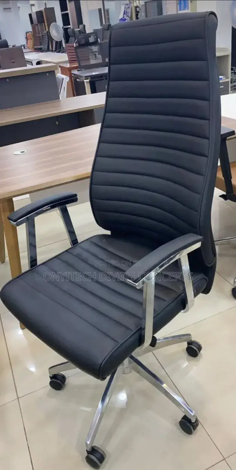 Office Executive Swivel Chair Black
