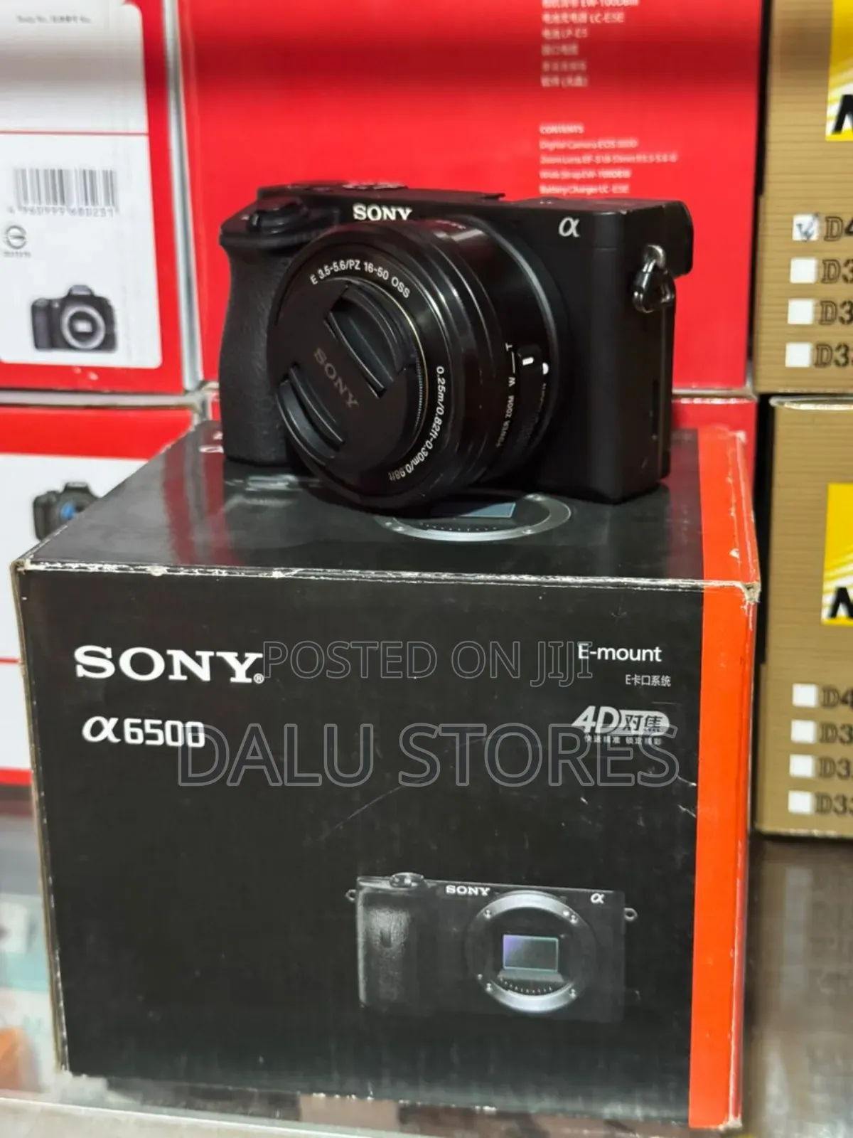 Sony Alpha A6500 Mirrorless Digital Camera With 16-50mm Lens