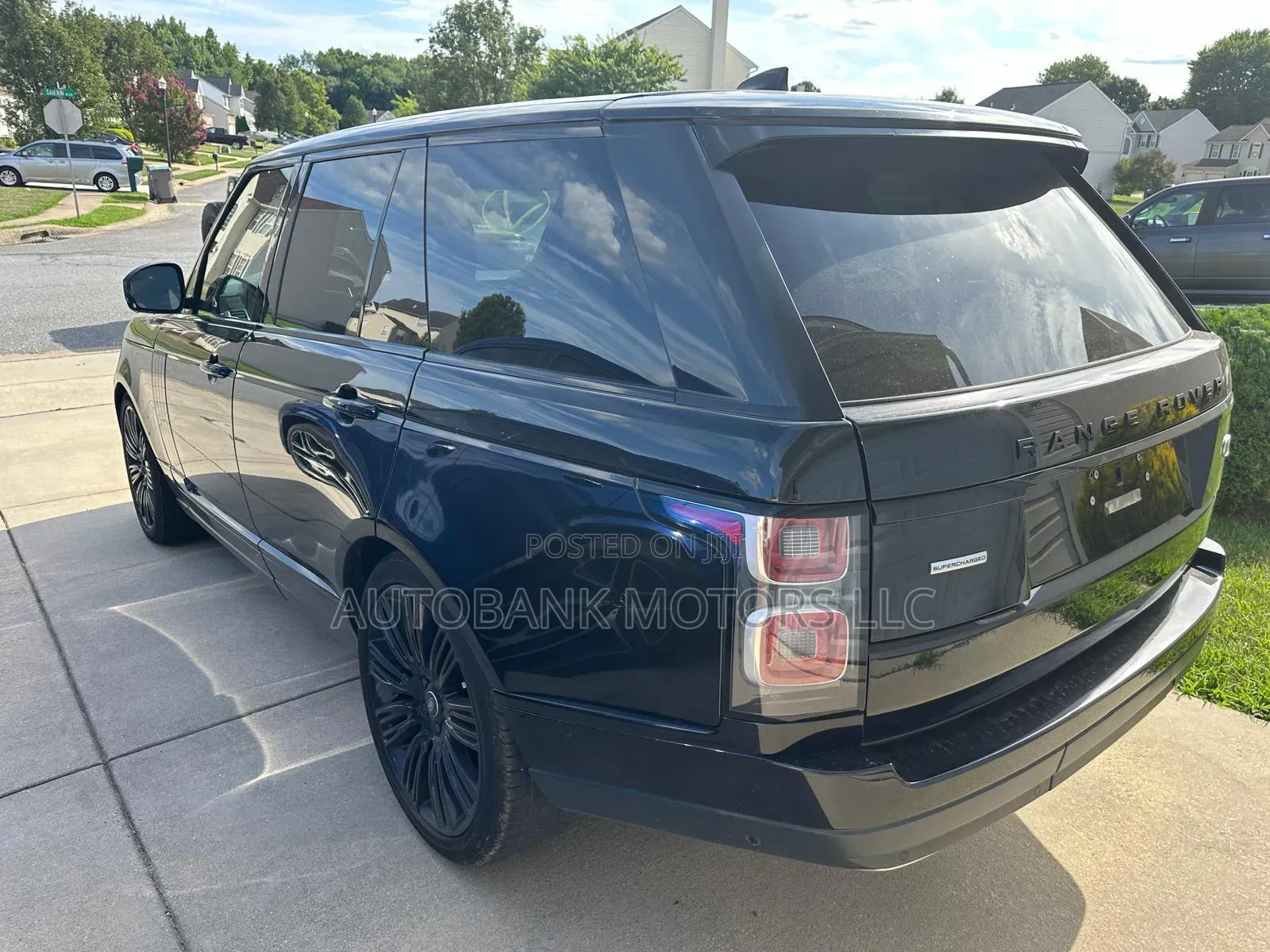 Land Rover Range Rover 5.0L Supercharged 2018 Black