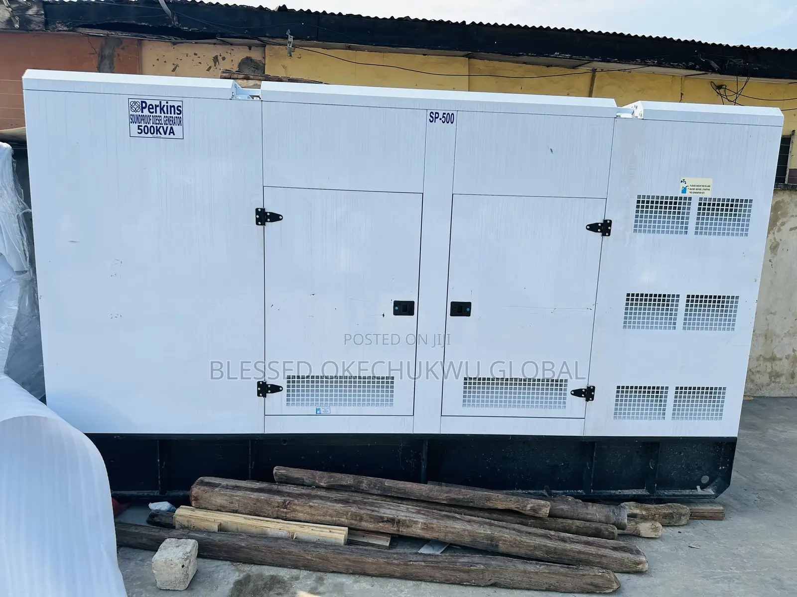 500kva Perkins Soundproof Generator 100%Copper England