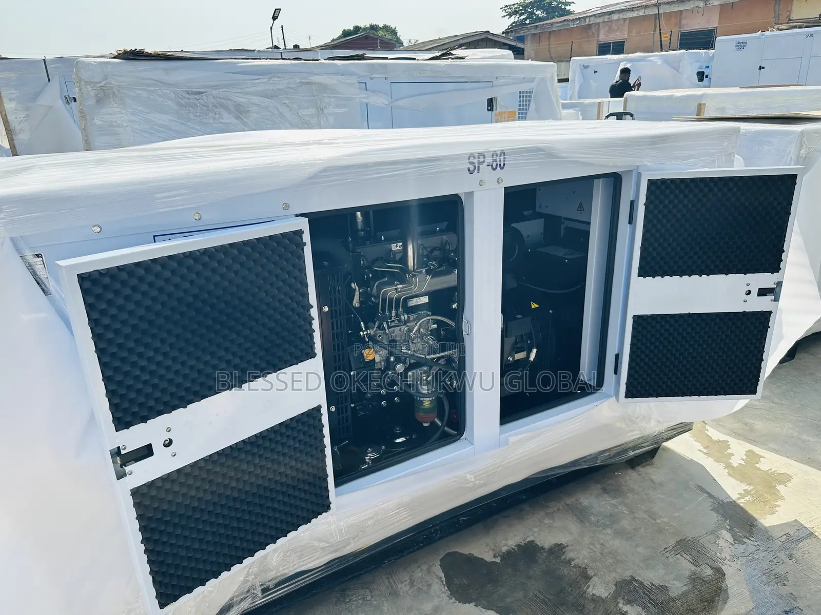 80kva Perkins Soundproof Generator 100%Copper