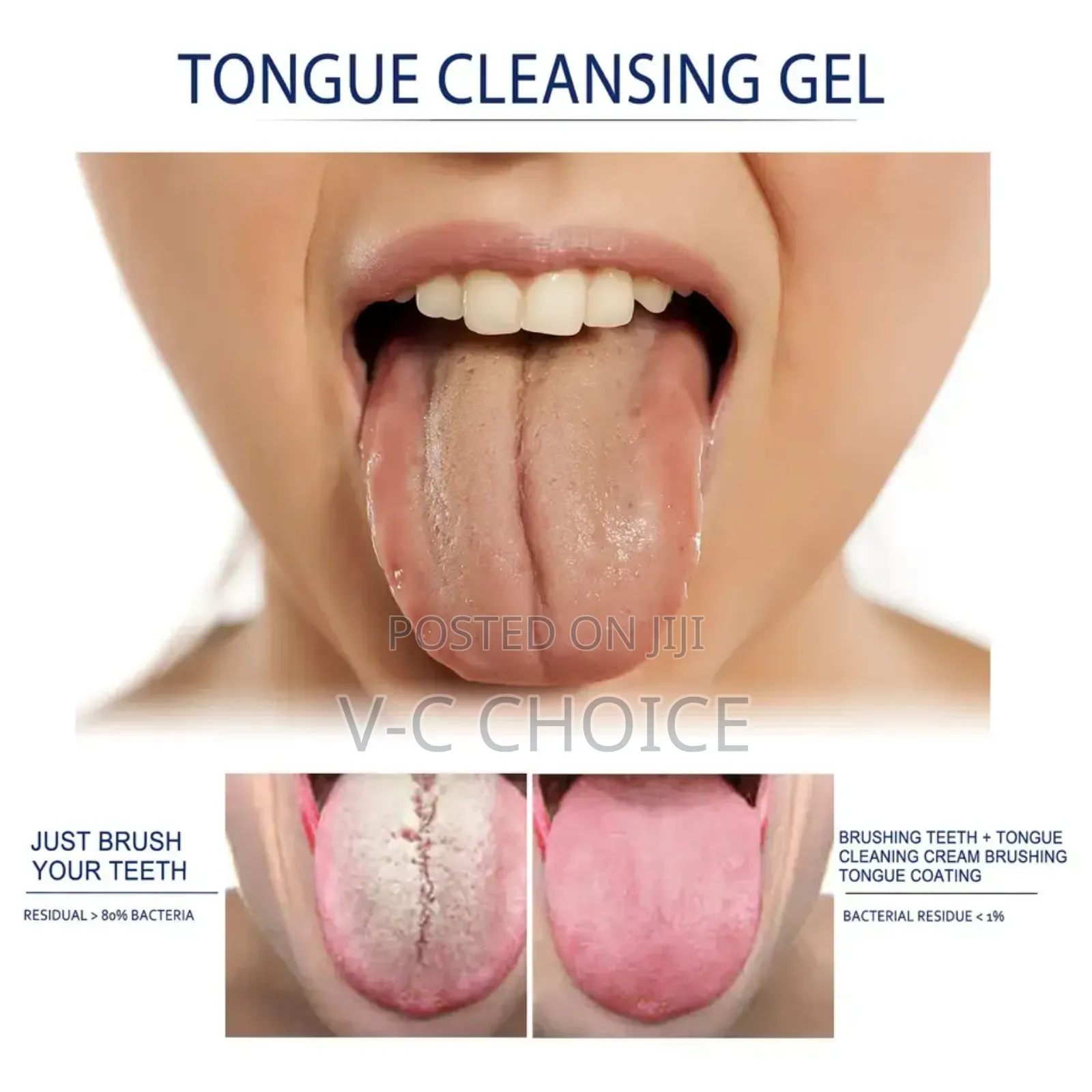Eelhoe Tongue Cleaning Gel With Brush Oral Care Removal Odor