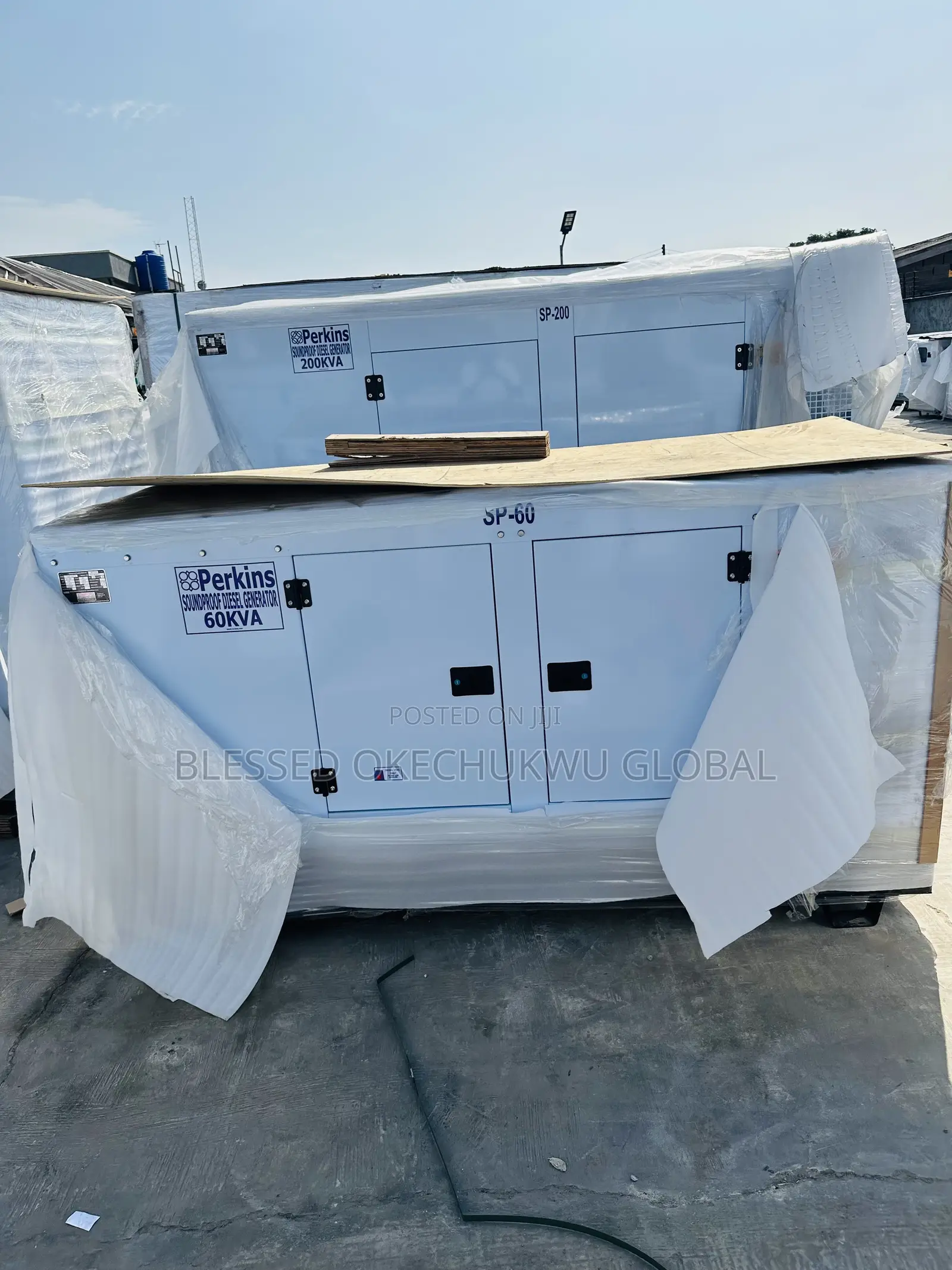 60kva Perkins Soundproof Generator With Warranty
