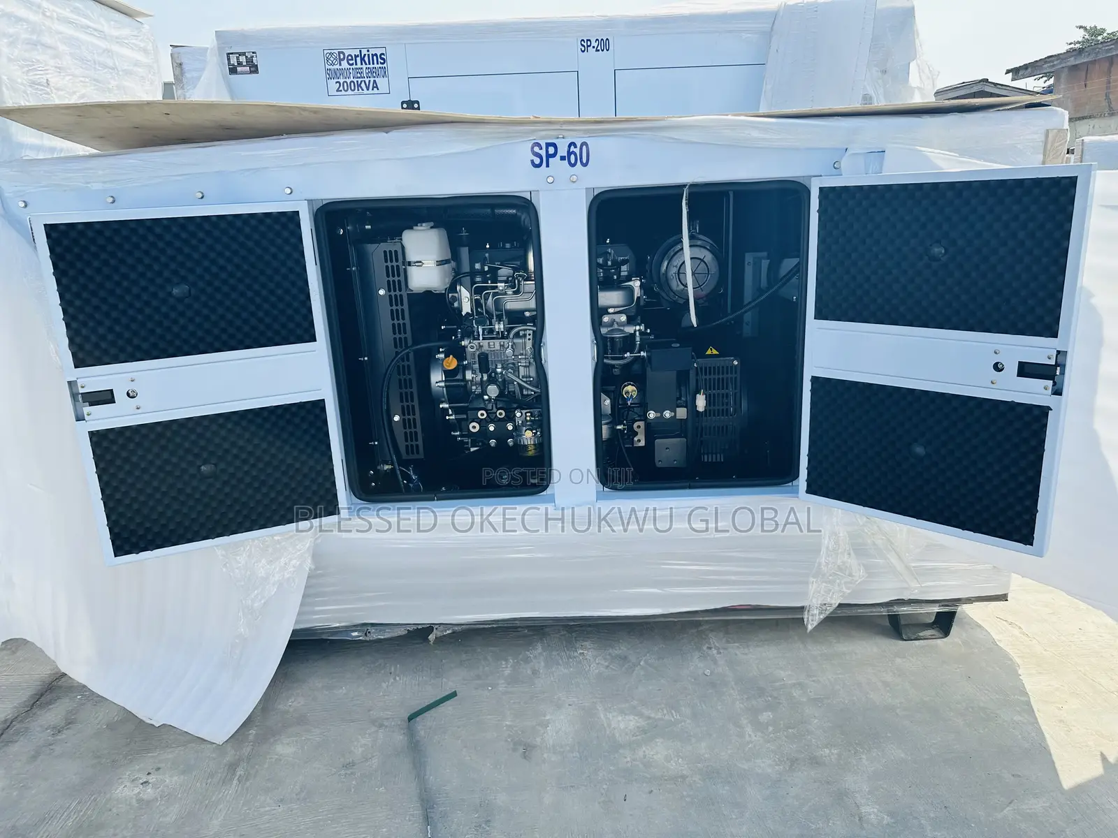 60kva Perkins Soundproof Generator With Warranty