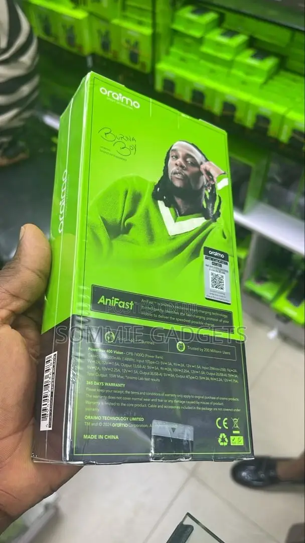 Oraimo Powerbox 400 Power Bank 40000mah/22.5w Opb-7400q