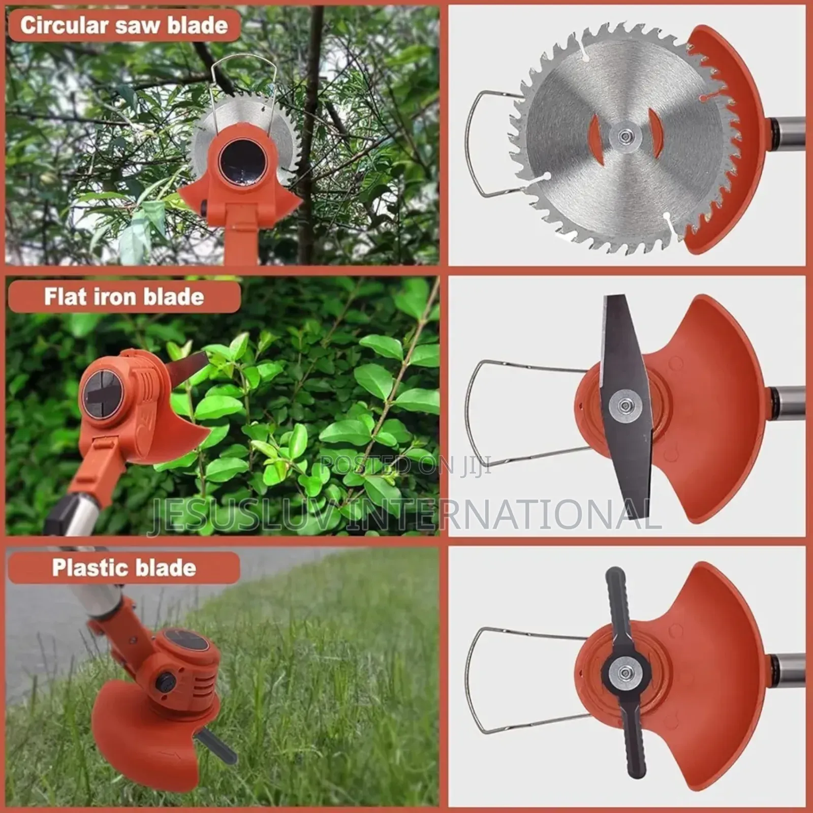 Cordless Grass Trimmer Lawn Grass Edge Brush Cutter 48v