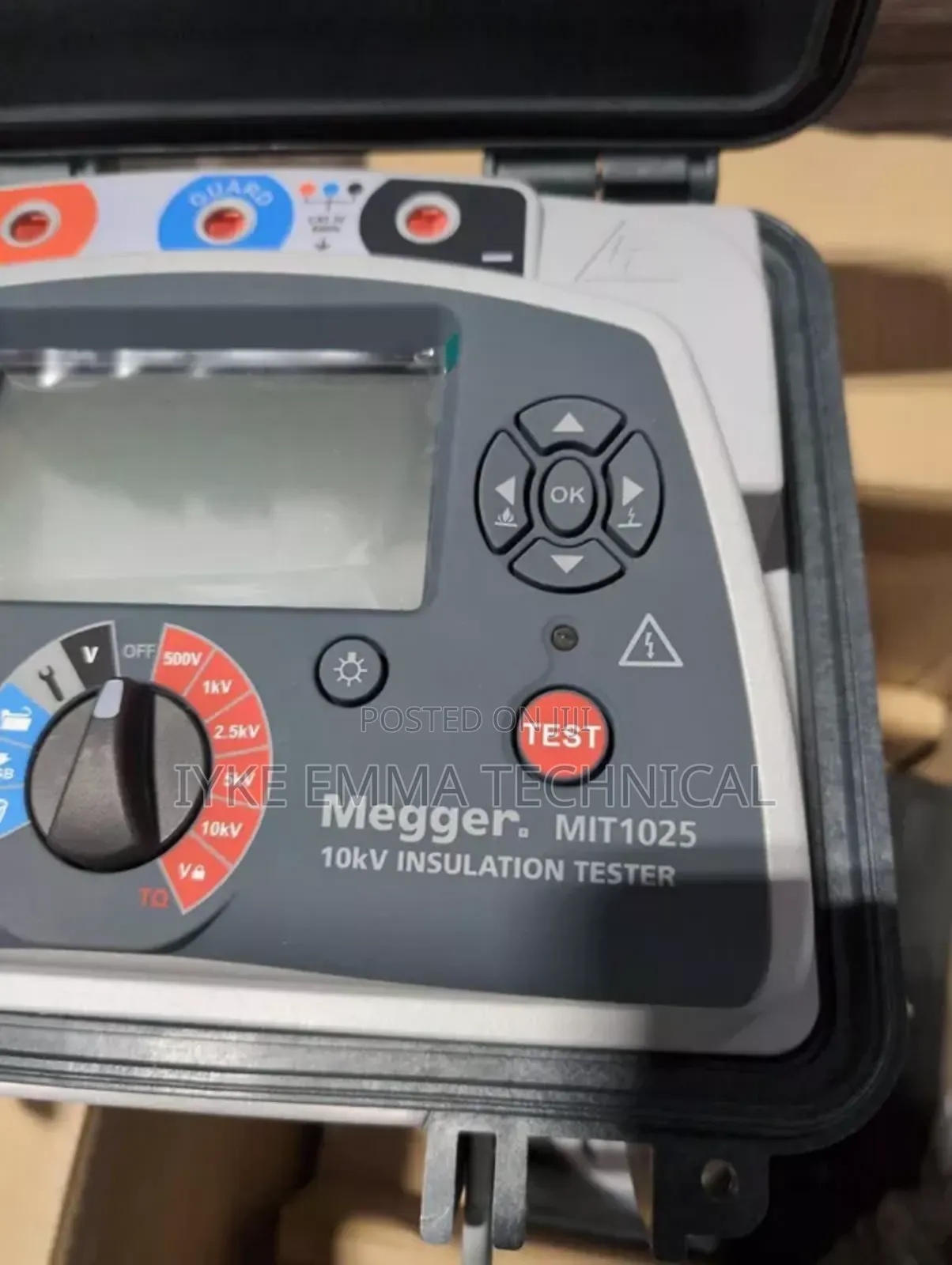 Megger Mit1025 10kv Diagnostic Insulation Resistance Tester