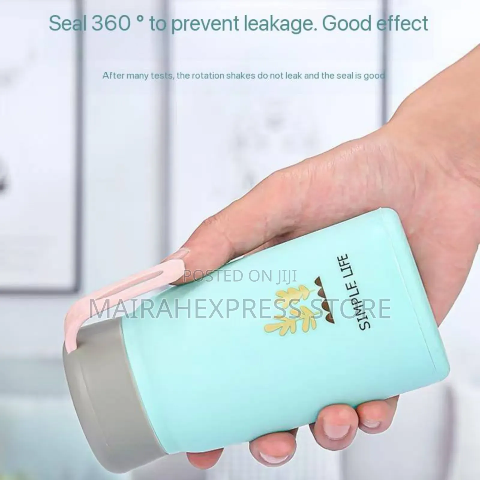 360ml Glass Cold/Hot Water Handy Cup With Silicon Cover