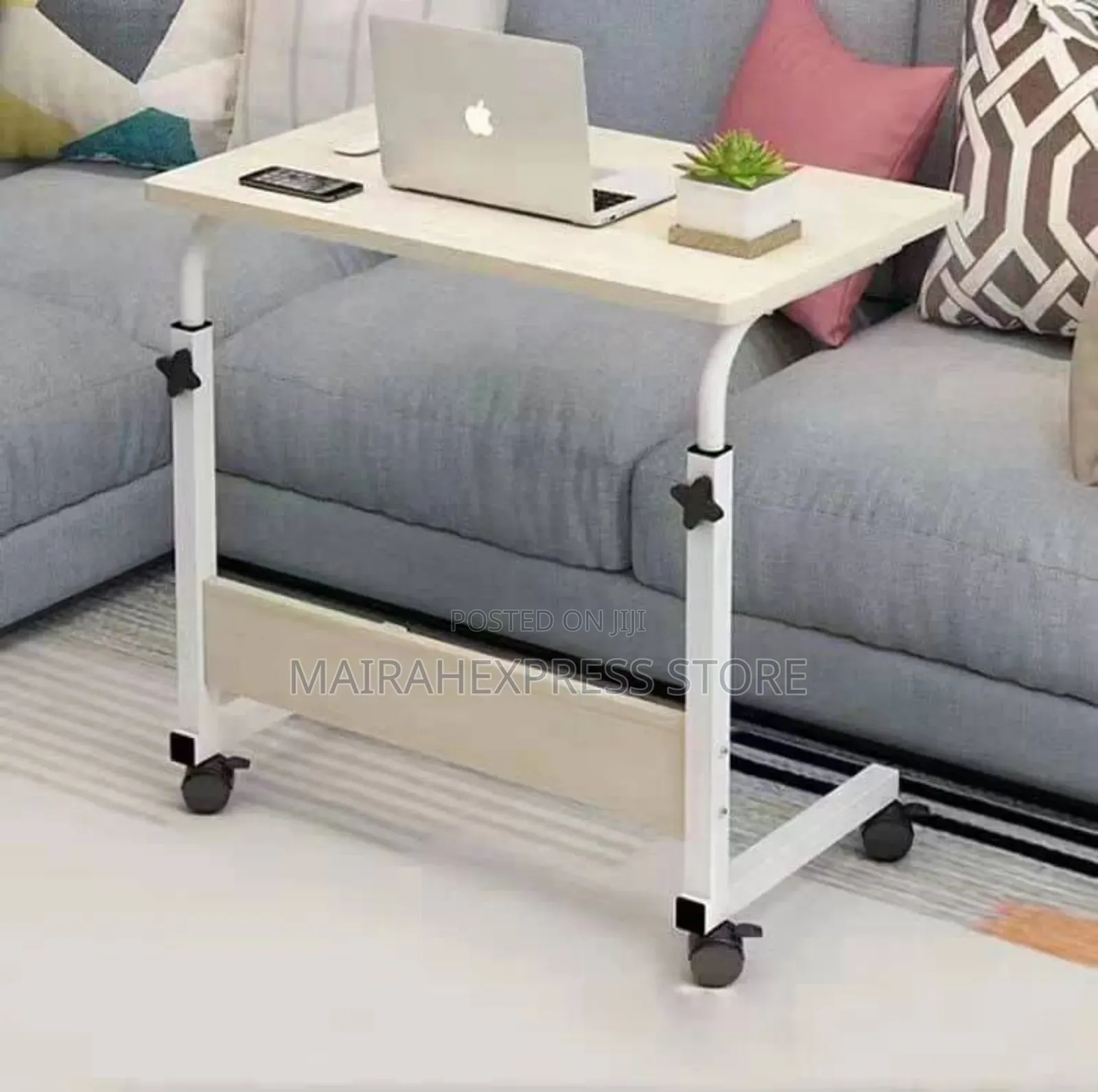 Adjustable Height Portable Upright Movable Laptop Tablestand