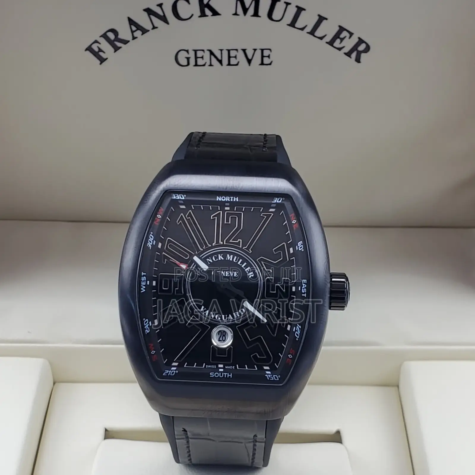 Frank Muller Leather Watch
