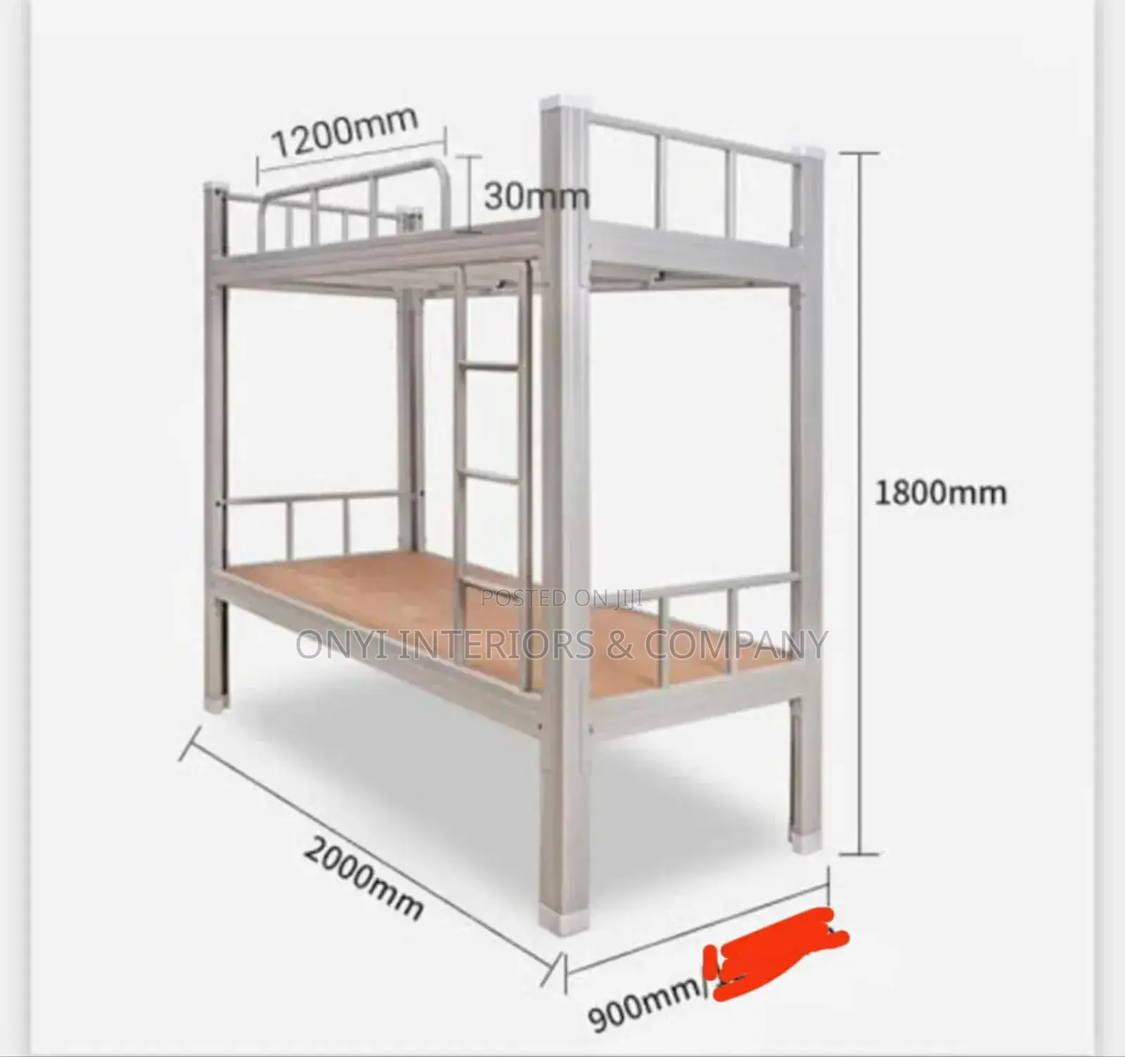 Solid Bunk Bed
