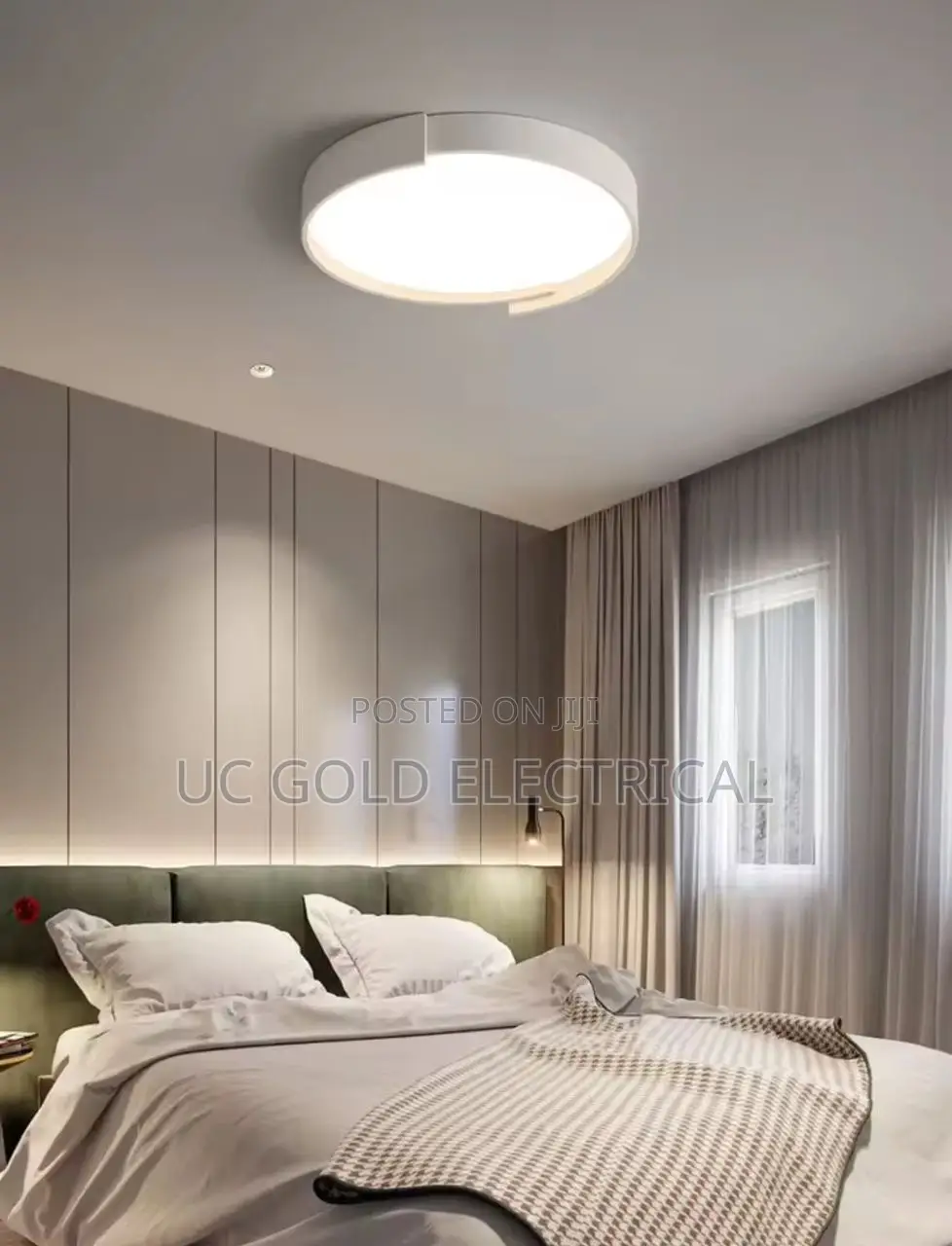 Nordic Led Ceiling Lamp Modern Minimalist Bedroom Study