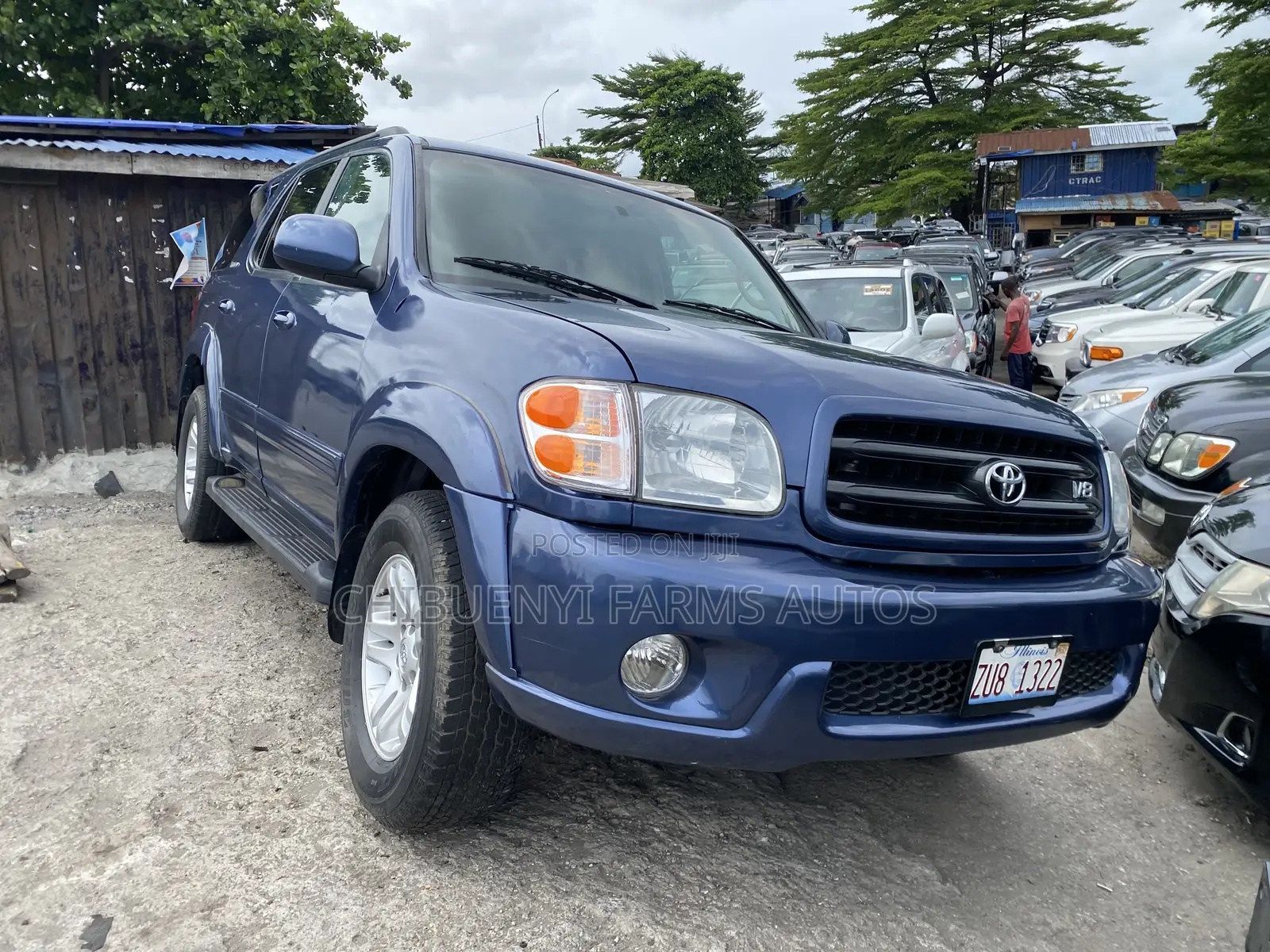 Toyota Sequoia Limited 4dr SUV 4WD (4.7L 8cyl 5A) 2005 Blue