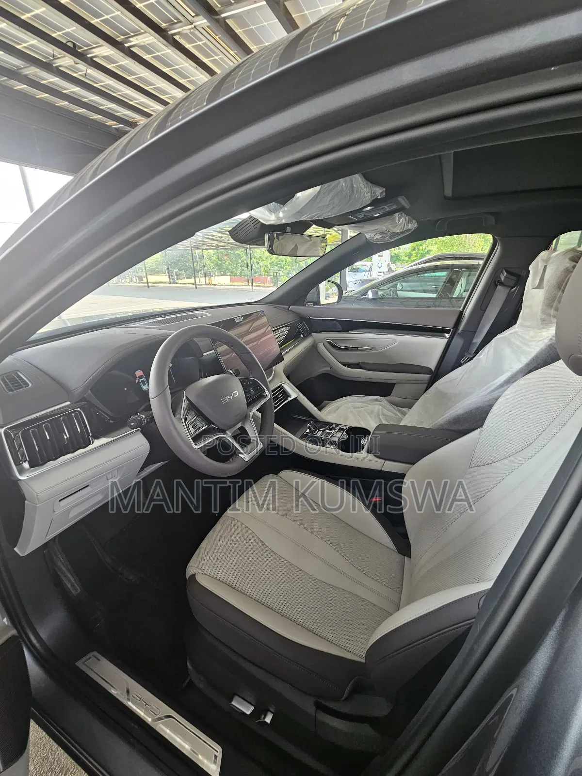 New BYD Song Plus 2025 Gray