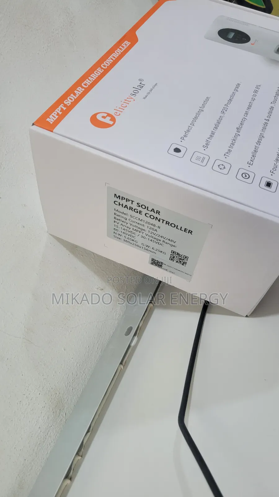 120ah Felicity MPPT Charge Controller Durable With Warranty