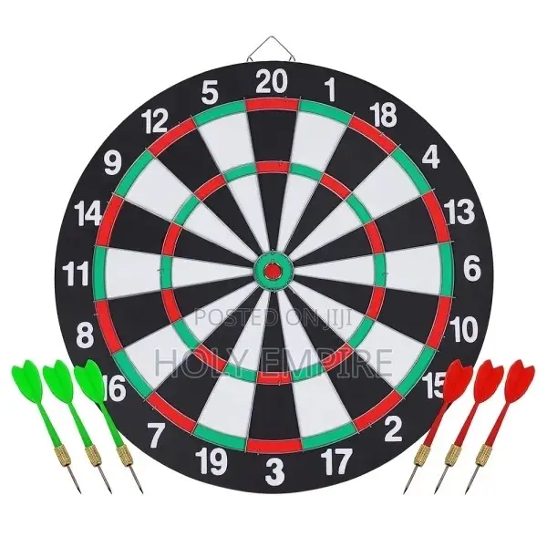 Dart Board Game Set With Dart Needles Double-sided Hanging