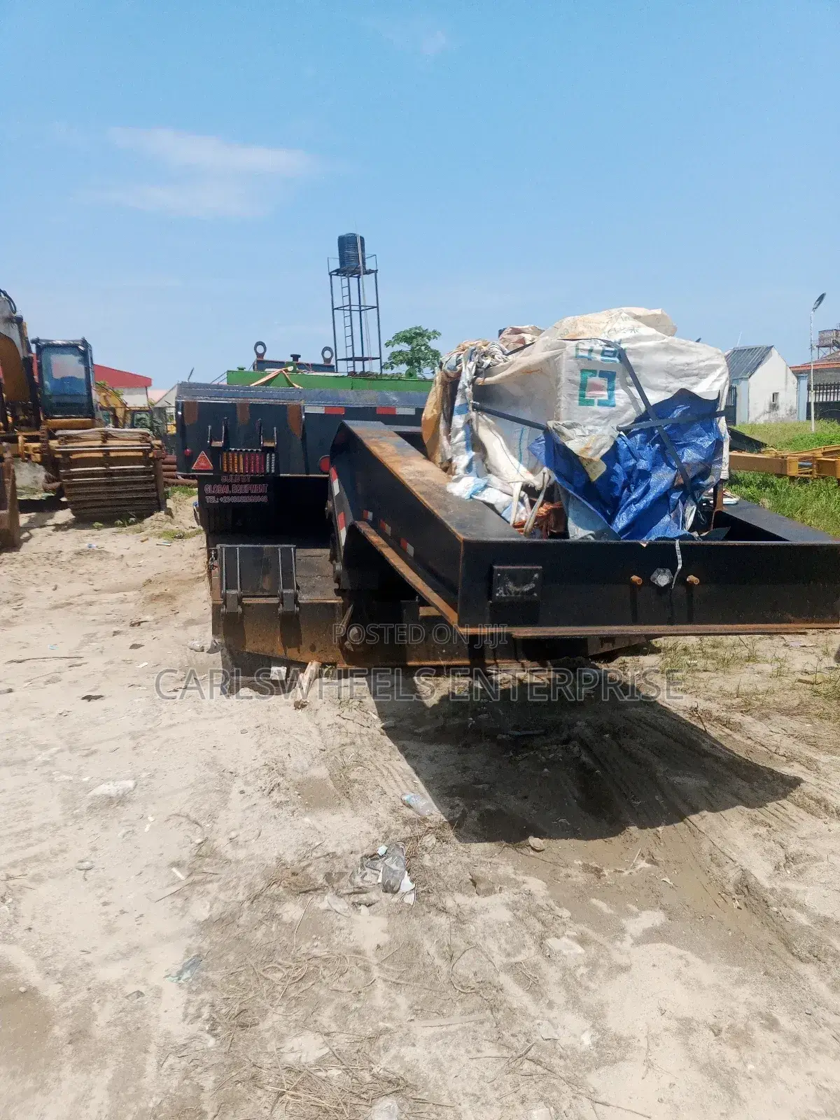 120tons Brand New Discouple Front and Back Loader Lowbed.