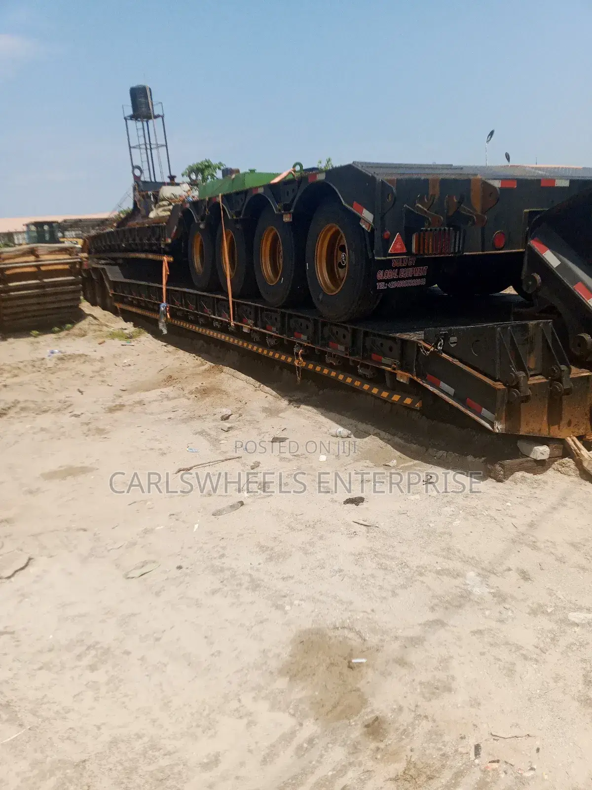 120tons Brand New Discouple Front and Back Loader Lowbed.