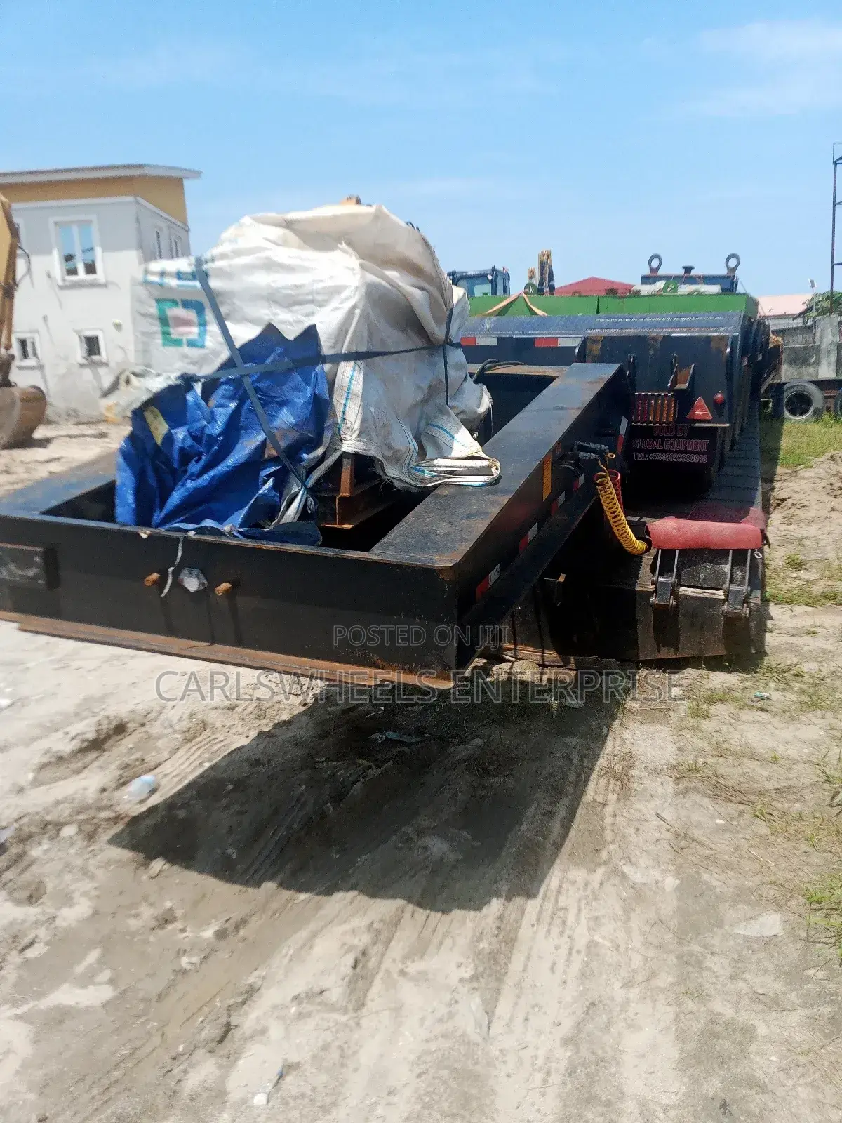 120tons Brand New Discouple Front and Back Loader Lowbed.