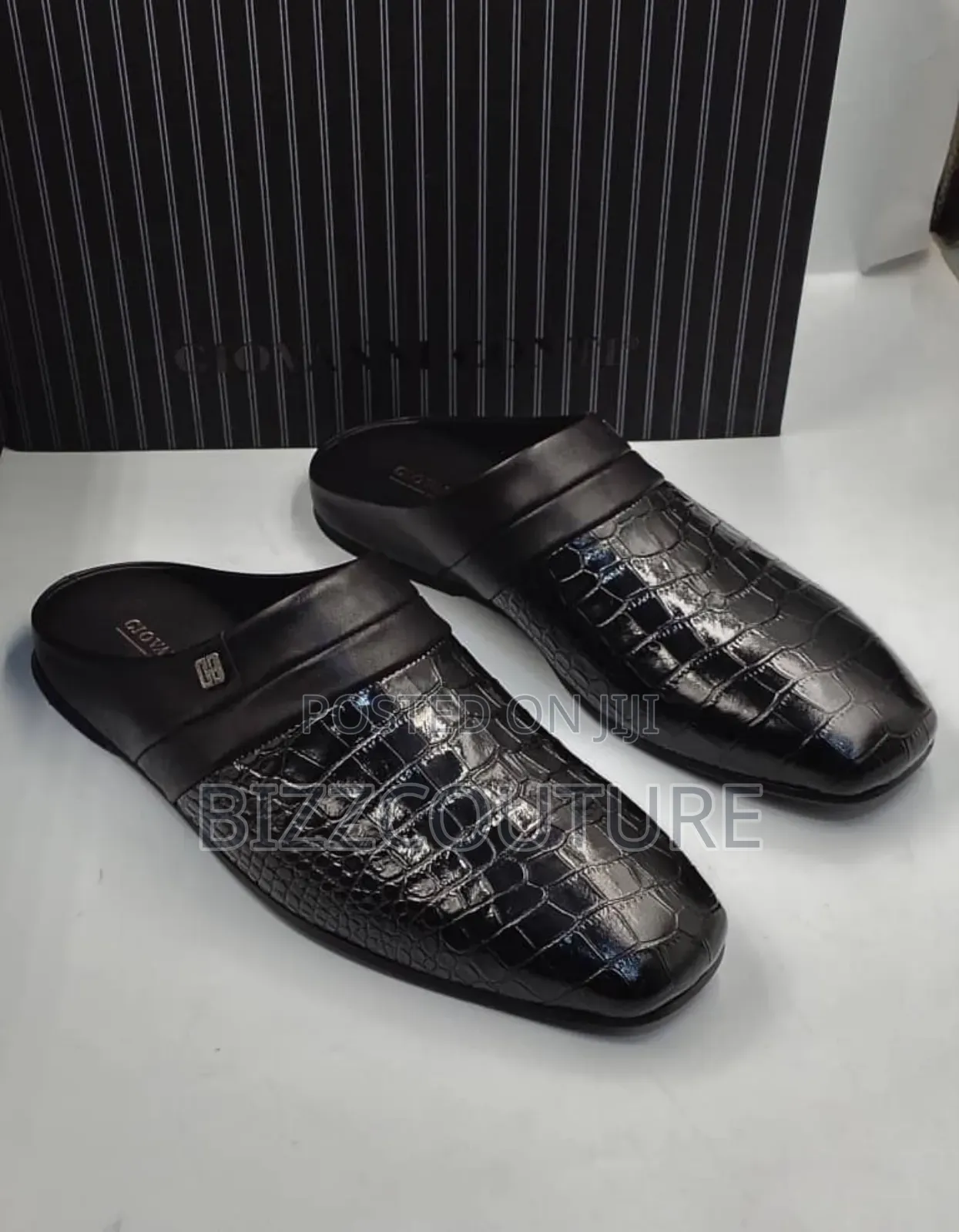 Original Italian Giovanni Conti Half Shoes Available Instore