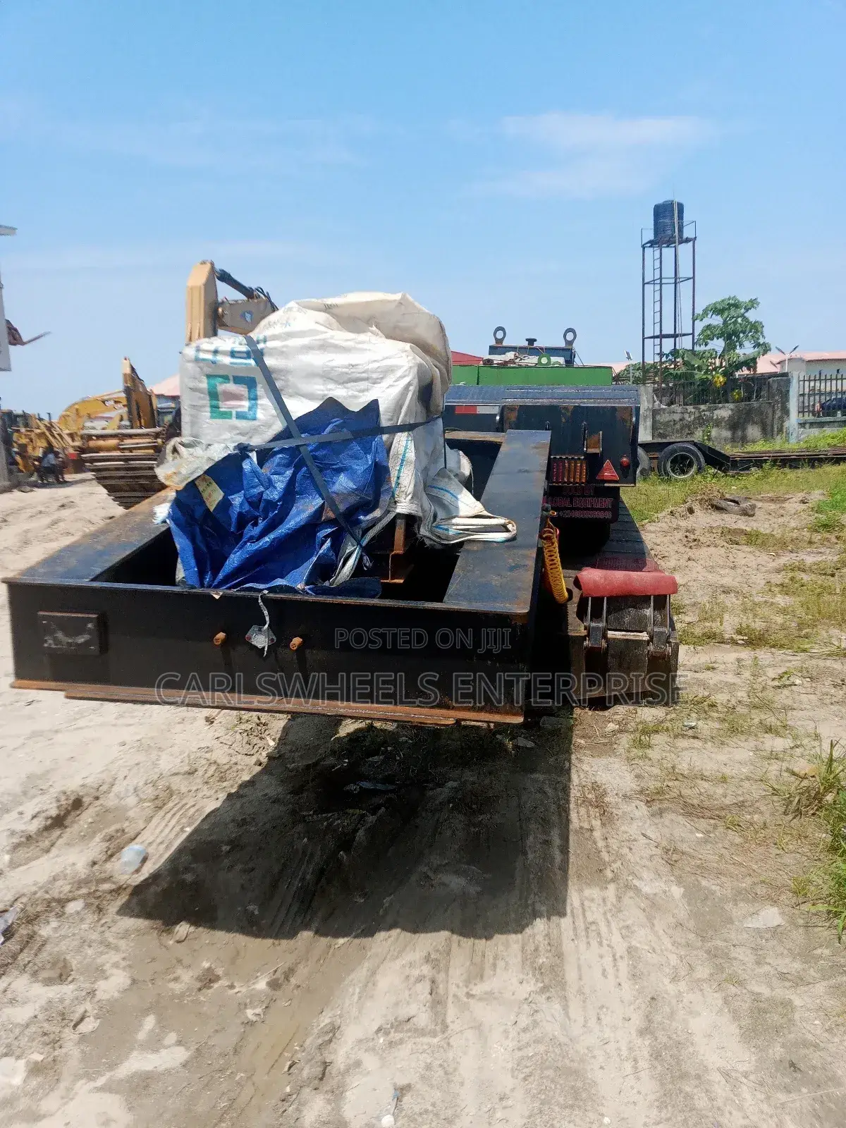 100tons Brand New Discouple Front and Back Loader Lowbed