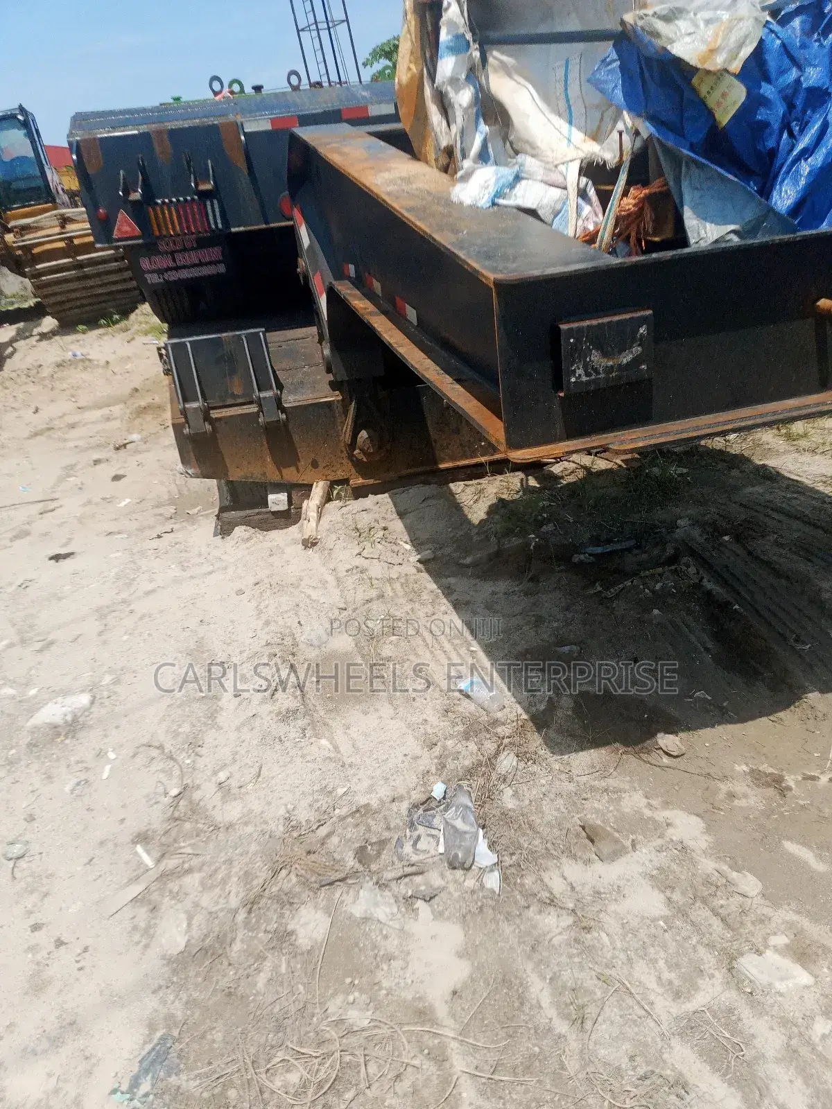 100tons Brand New Discouple Front and Back Loader Lowbed