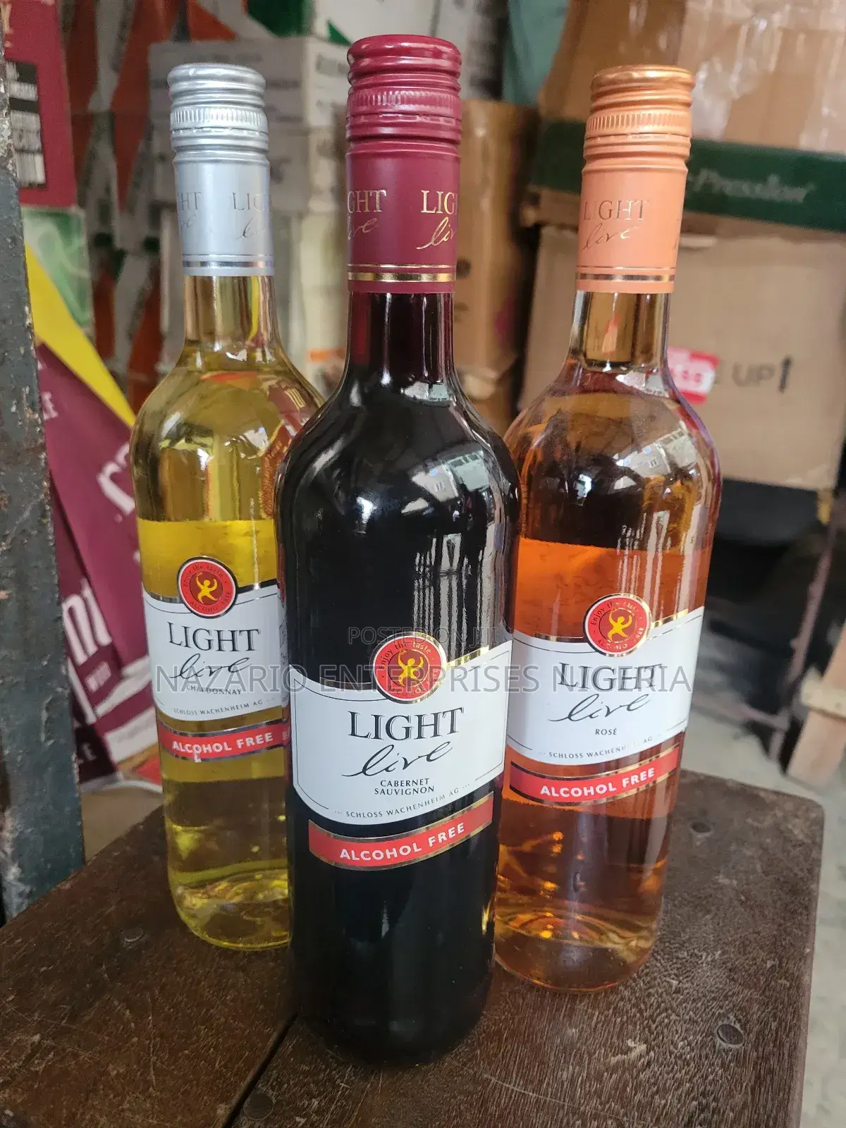 Light Life Dealcoholised Wine – Non-Alcoholic by 12 Bottles