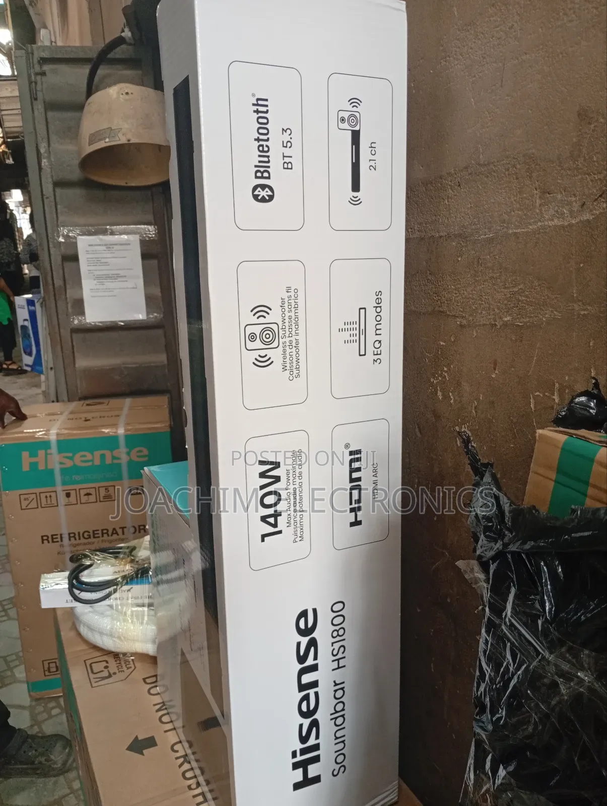Original Hisence 140w Soundbar