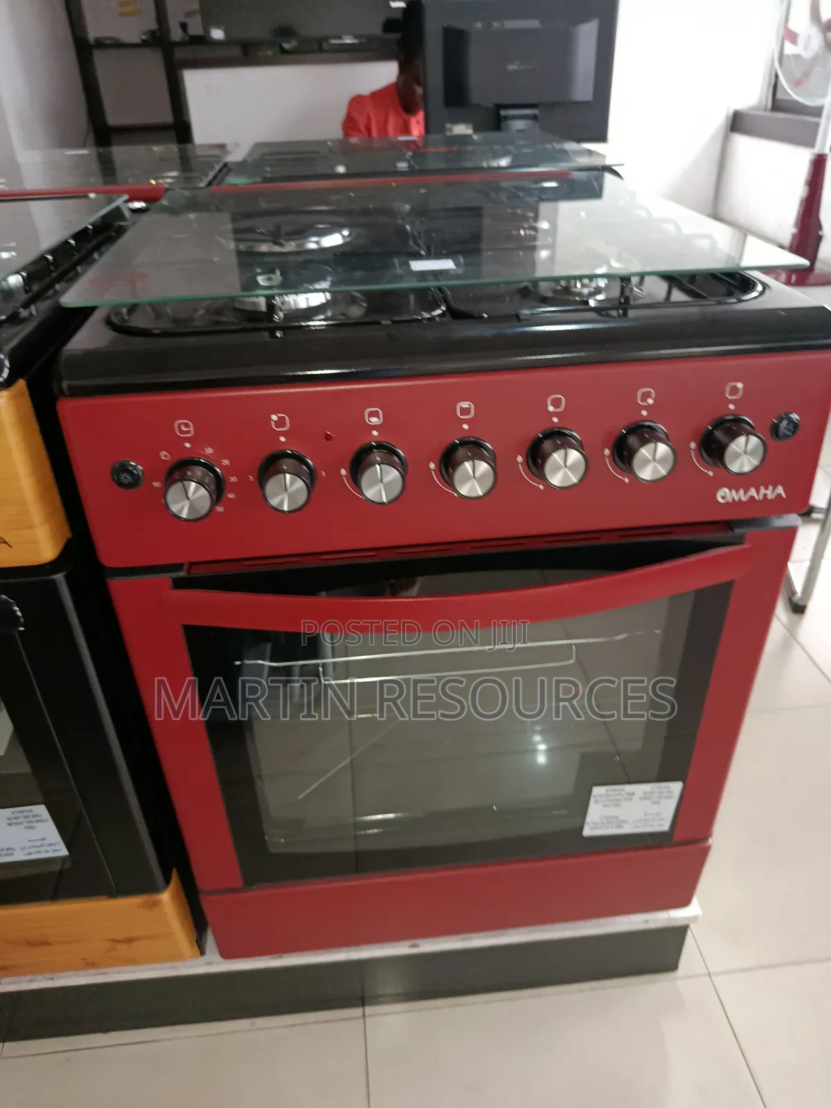 Omaha Gas Cooker 4 Burner