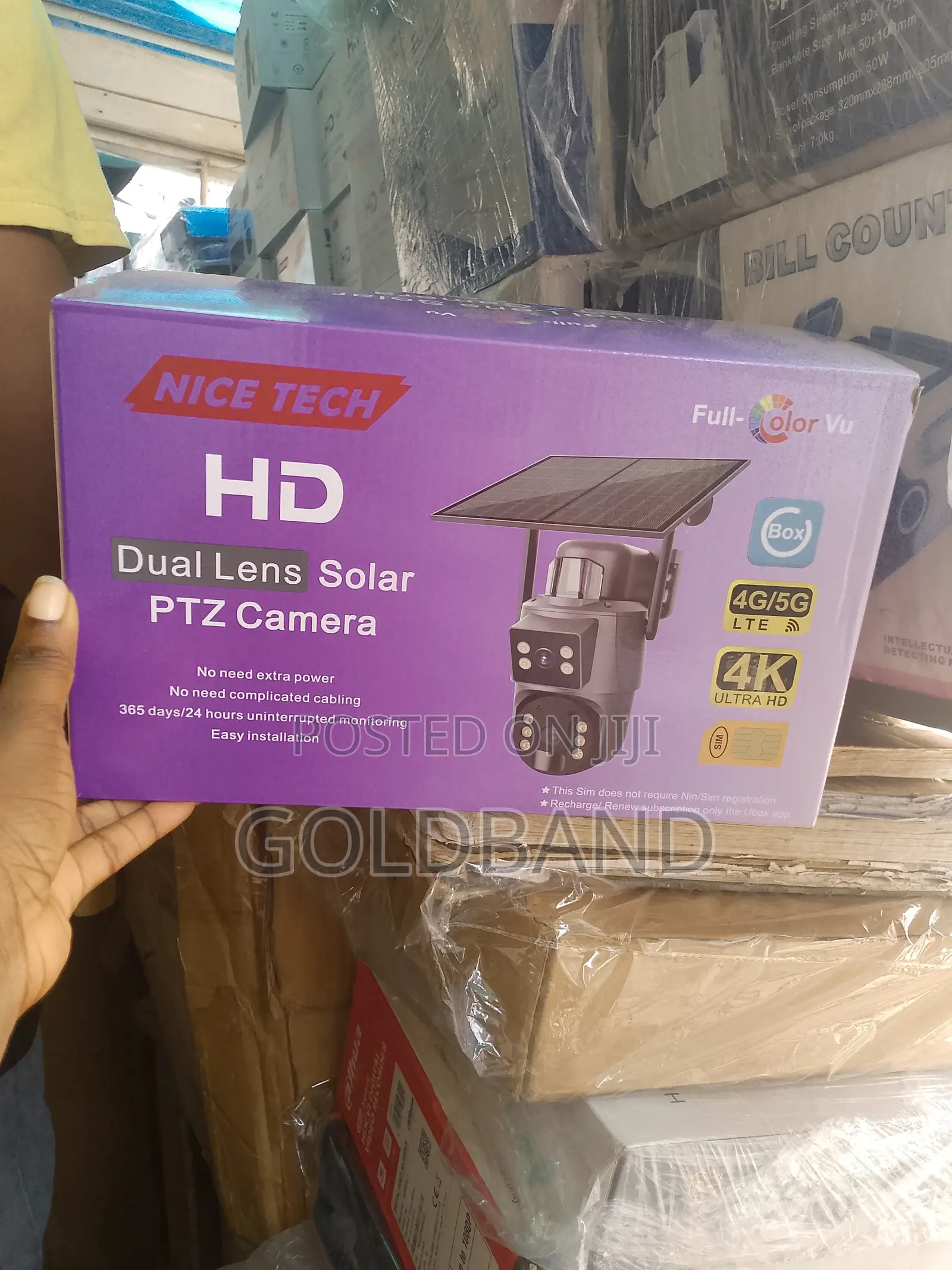 Hd Solar Security Camera– Smart PTZ With Zoom App Control