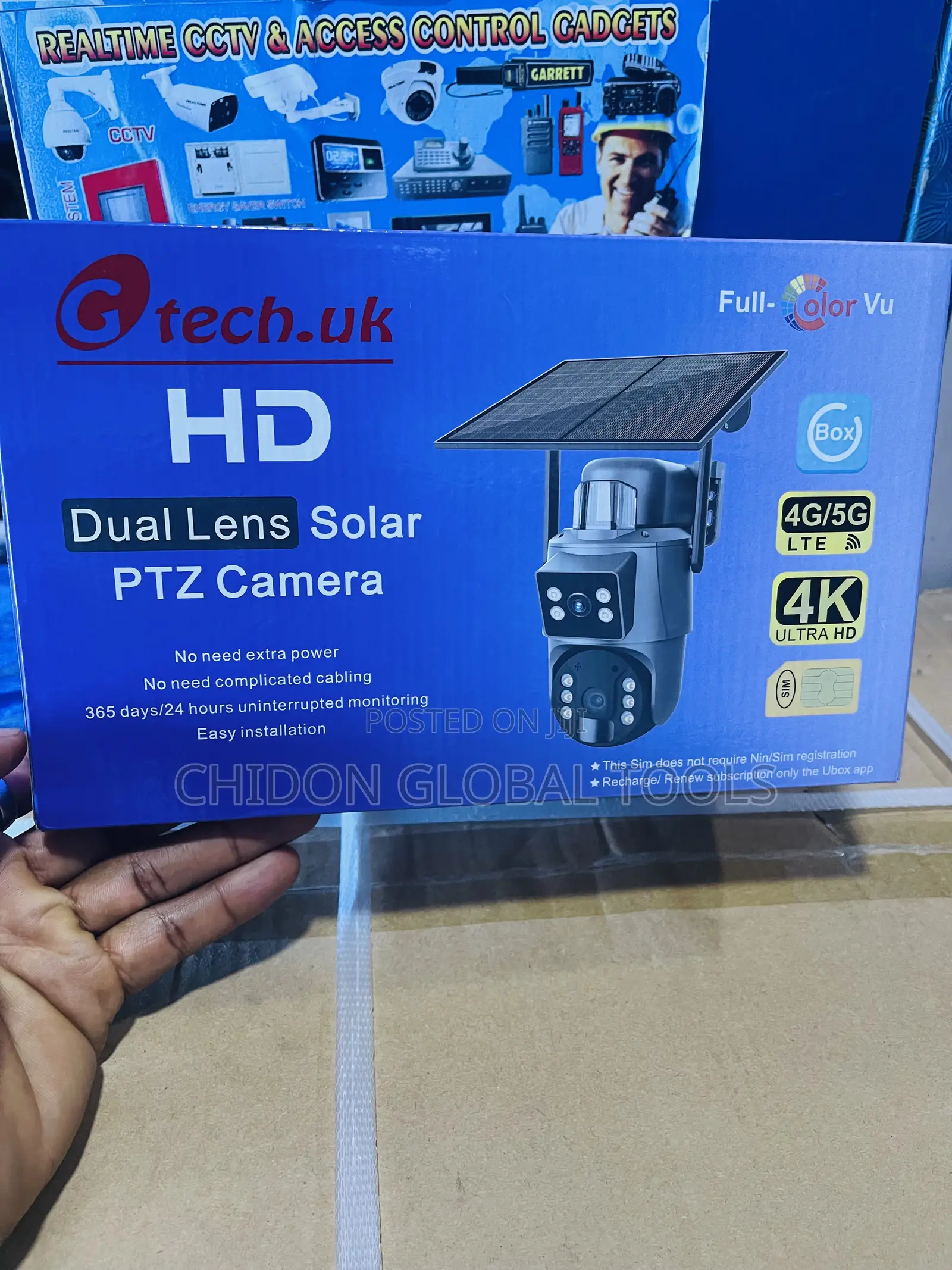 Hd Solar Camera 4g/5g