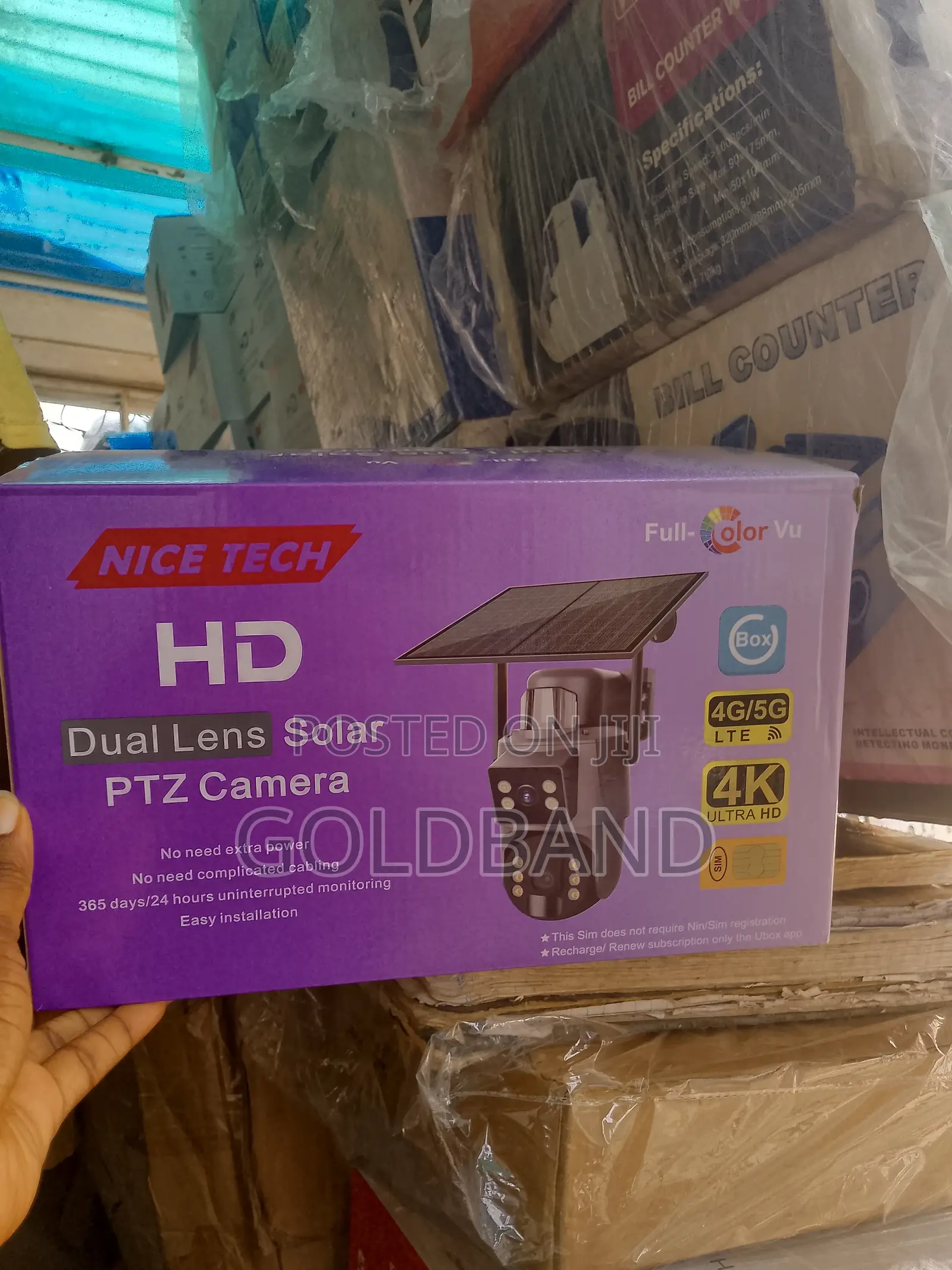 Solar Hd Camera – Clear Lens, App Access, Motion Alerts
