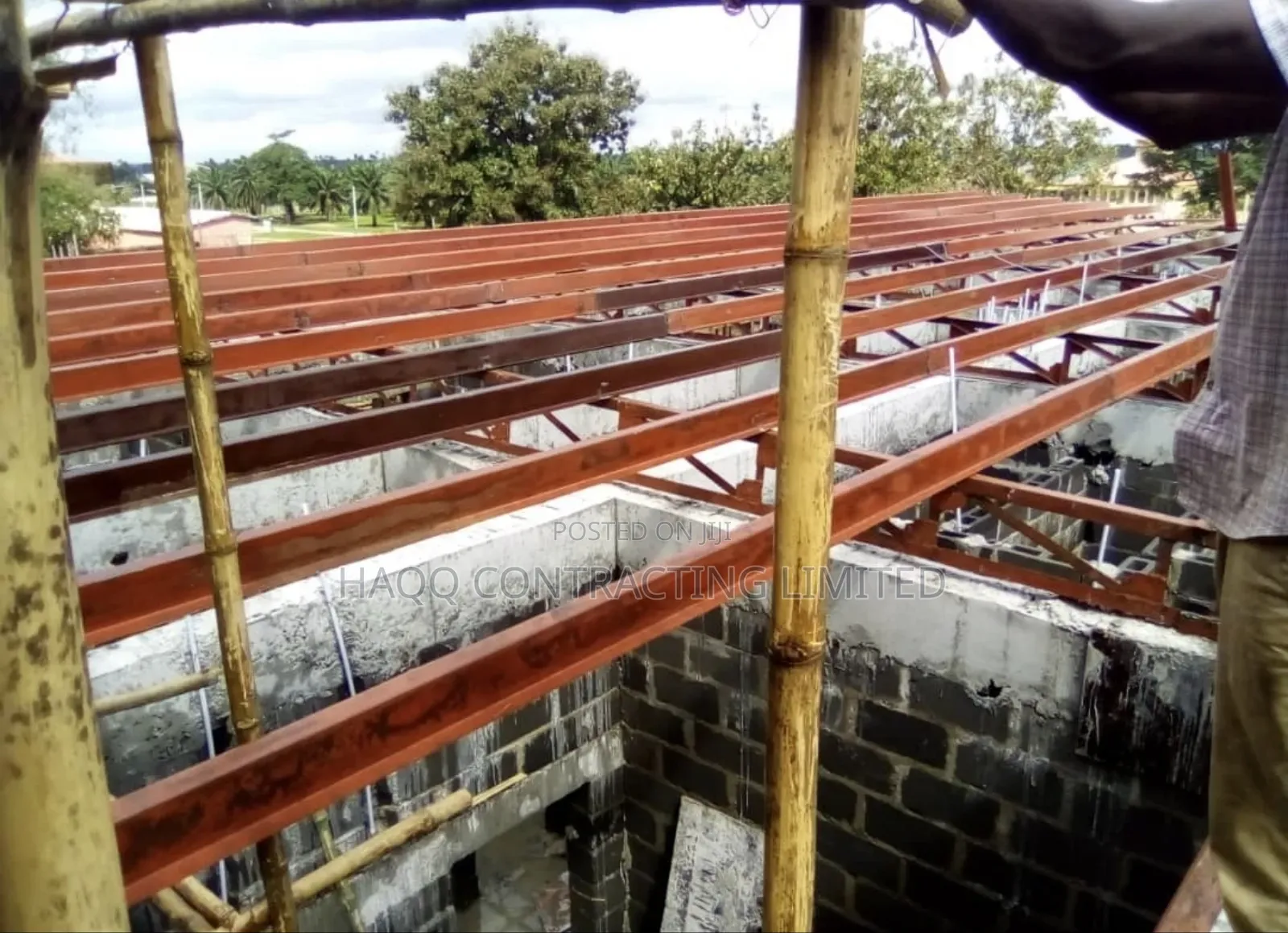 Steel Trusses and Roofing